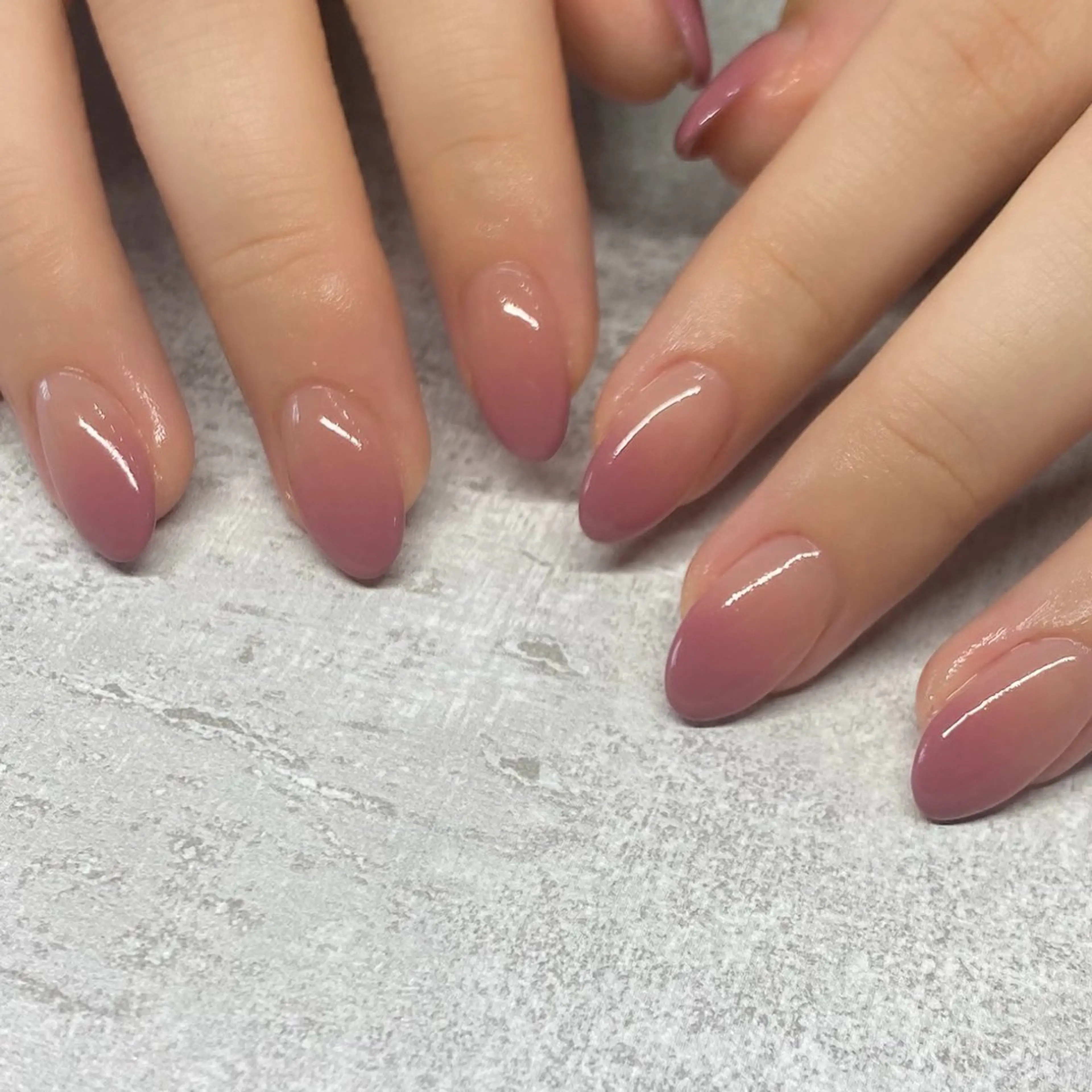 ネイル グラデーション ハンドネイル RIHO ♡のネイルデザイン