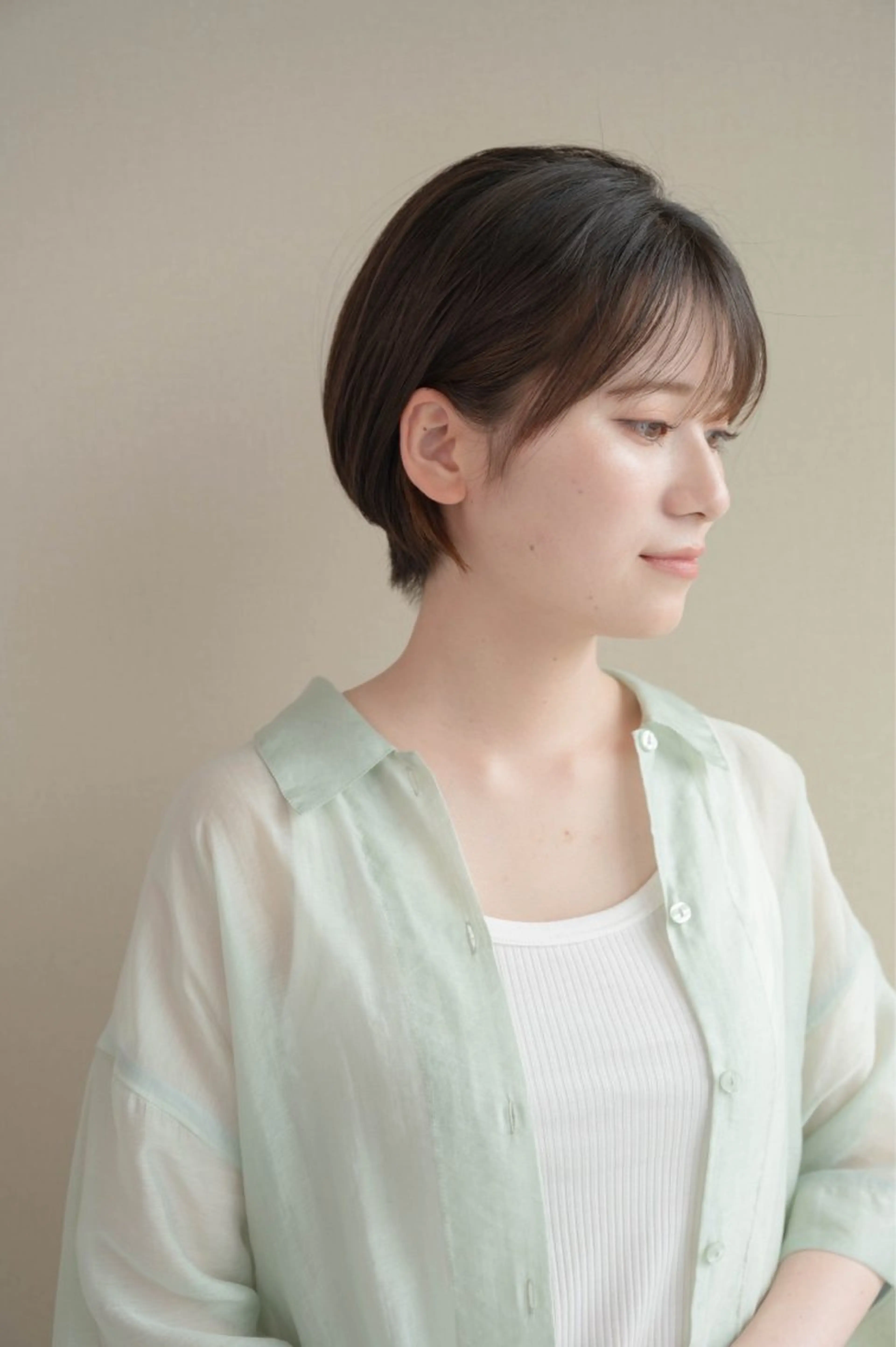 ショート ナチュラル＊艶＊ 蒲生四丁目＊山保美月のヘアスタイル