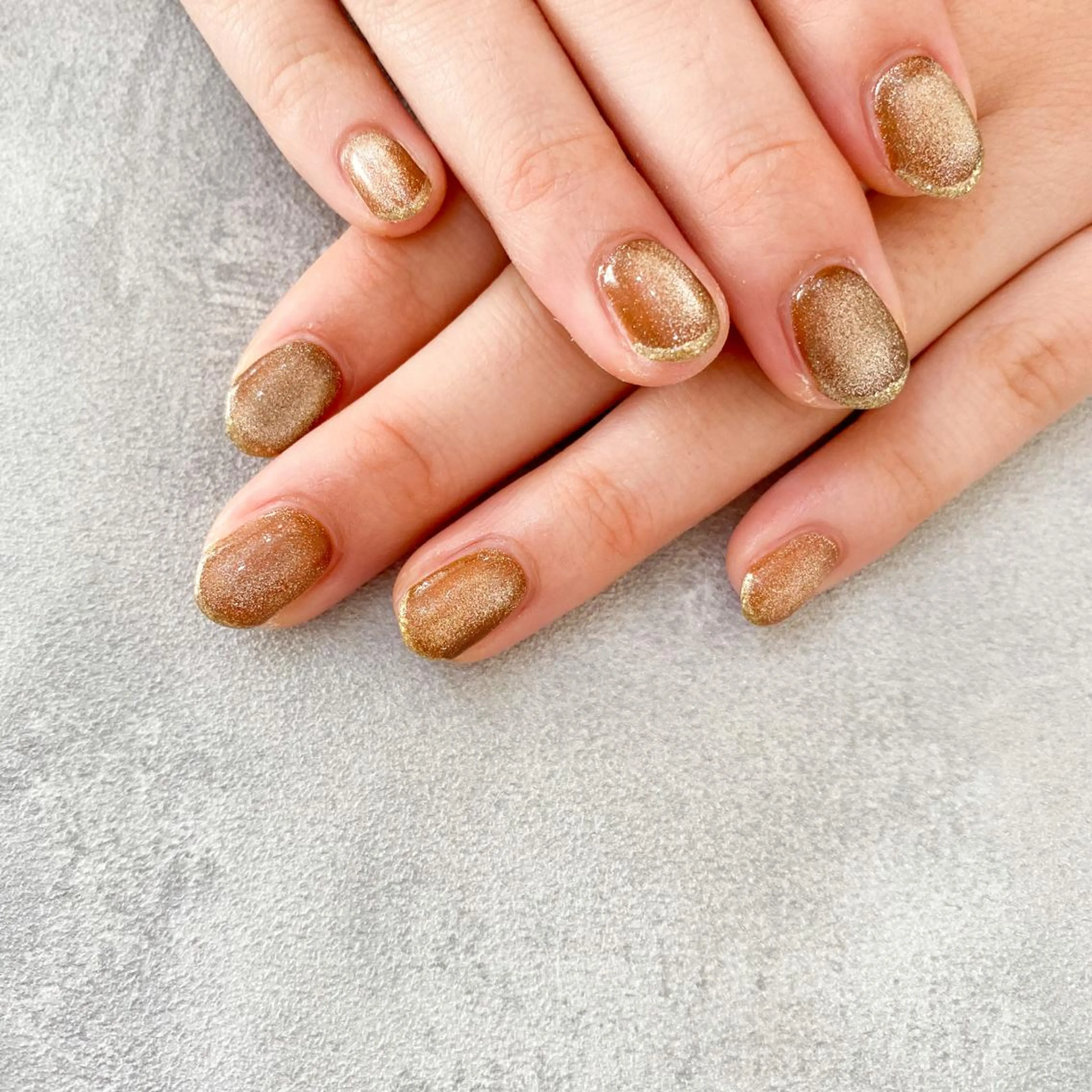 ネイル ハンドネイル ゴテゴテ💙ワンホン リオナのネイルデザイン