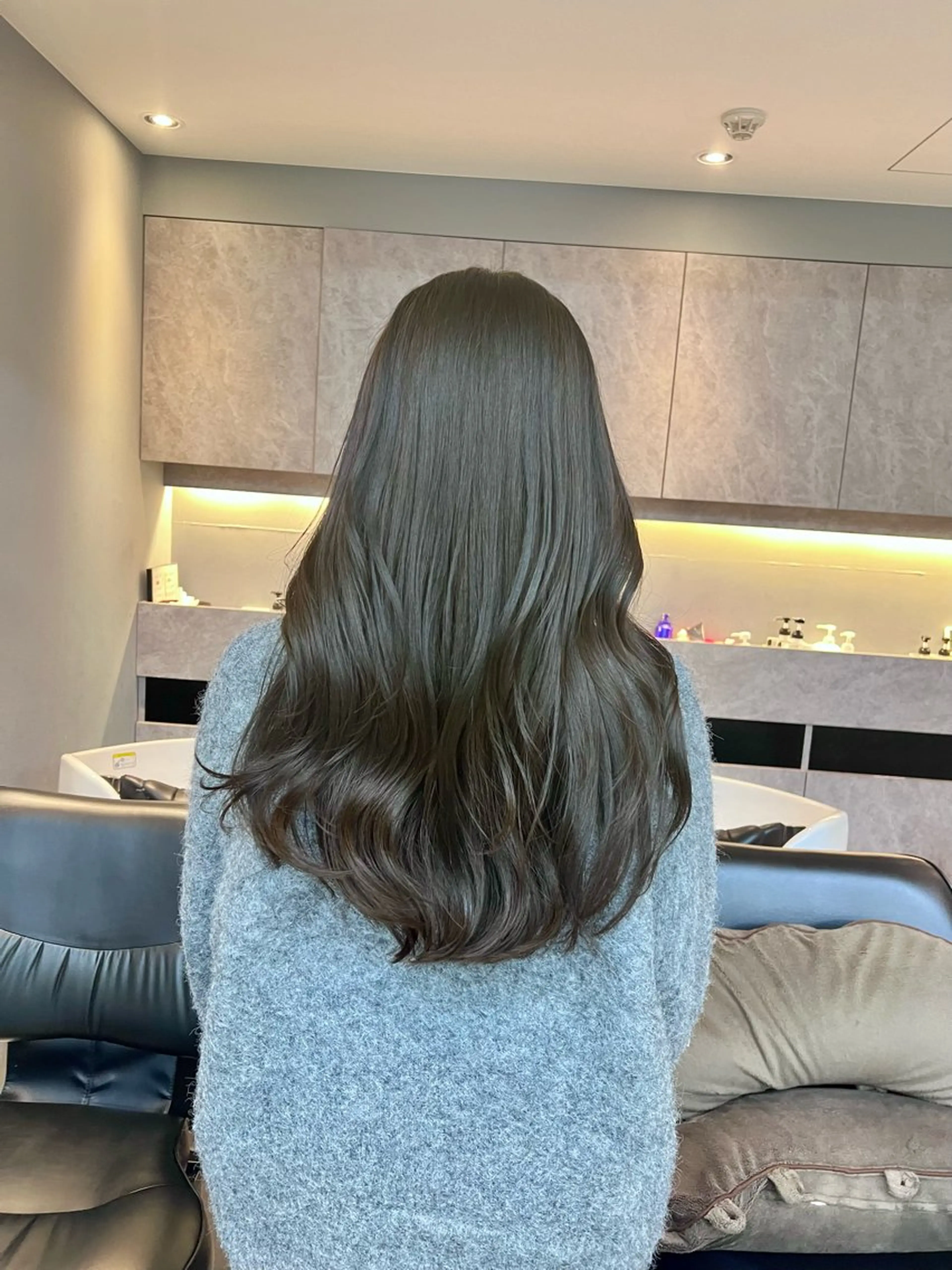 ロング カット ヘアカラー 髪質改善/艶カラー /谷奥甲太のヘアスタイル