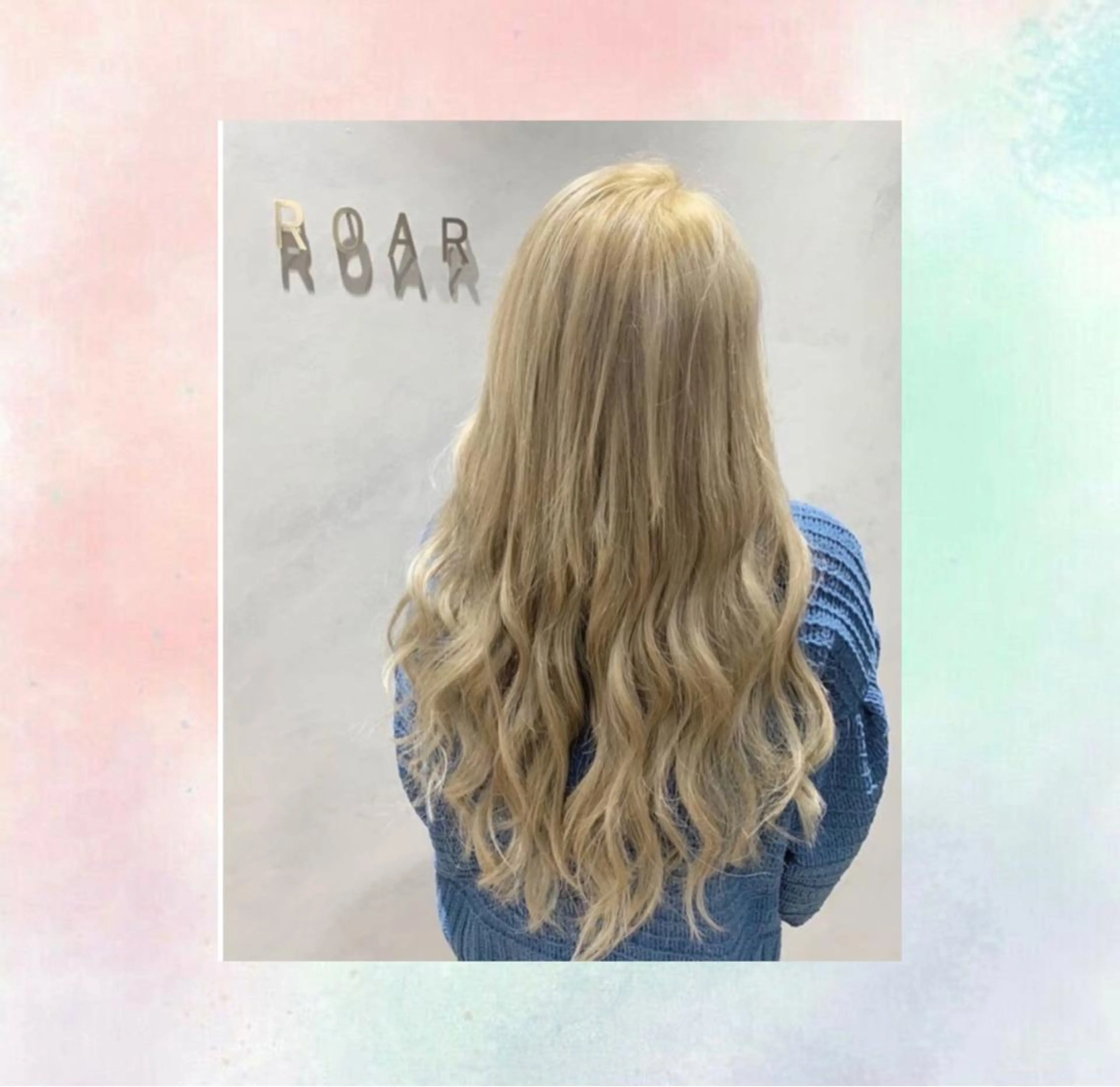 セミロング カラー en Rêve🎀 ROAReyeのマツエク・マツパデザイン