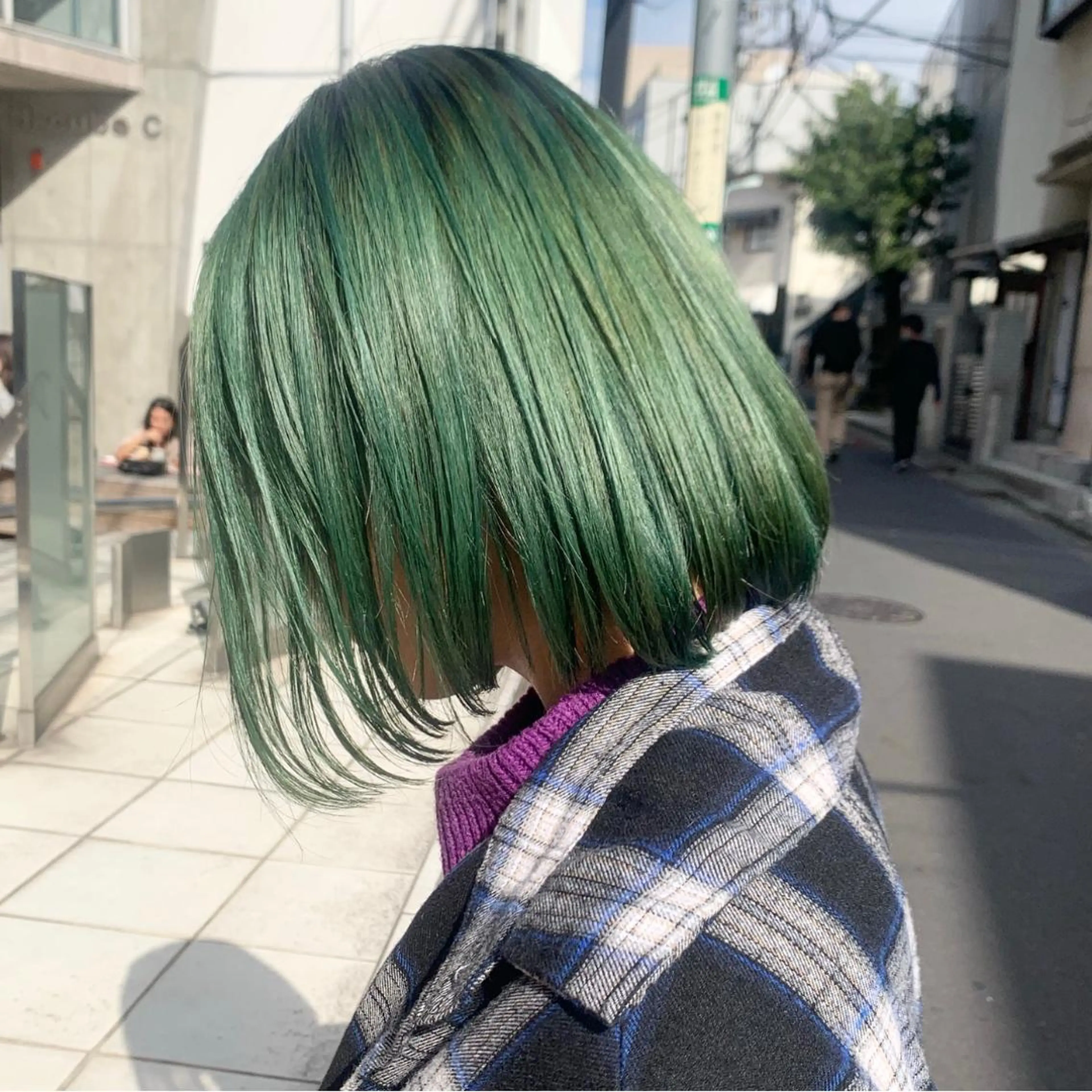 ショート カラー ヘアアレンジ ハイトーン/美髪矯正 🍃大江拓実のヘアスタイル