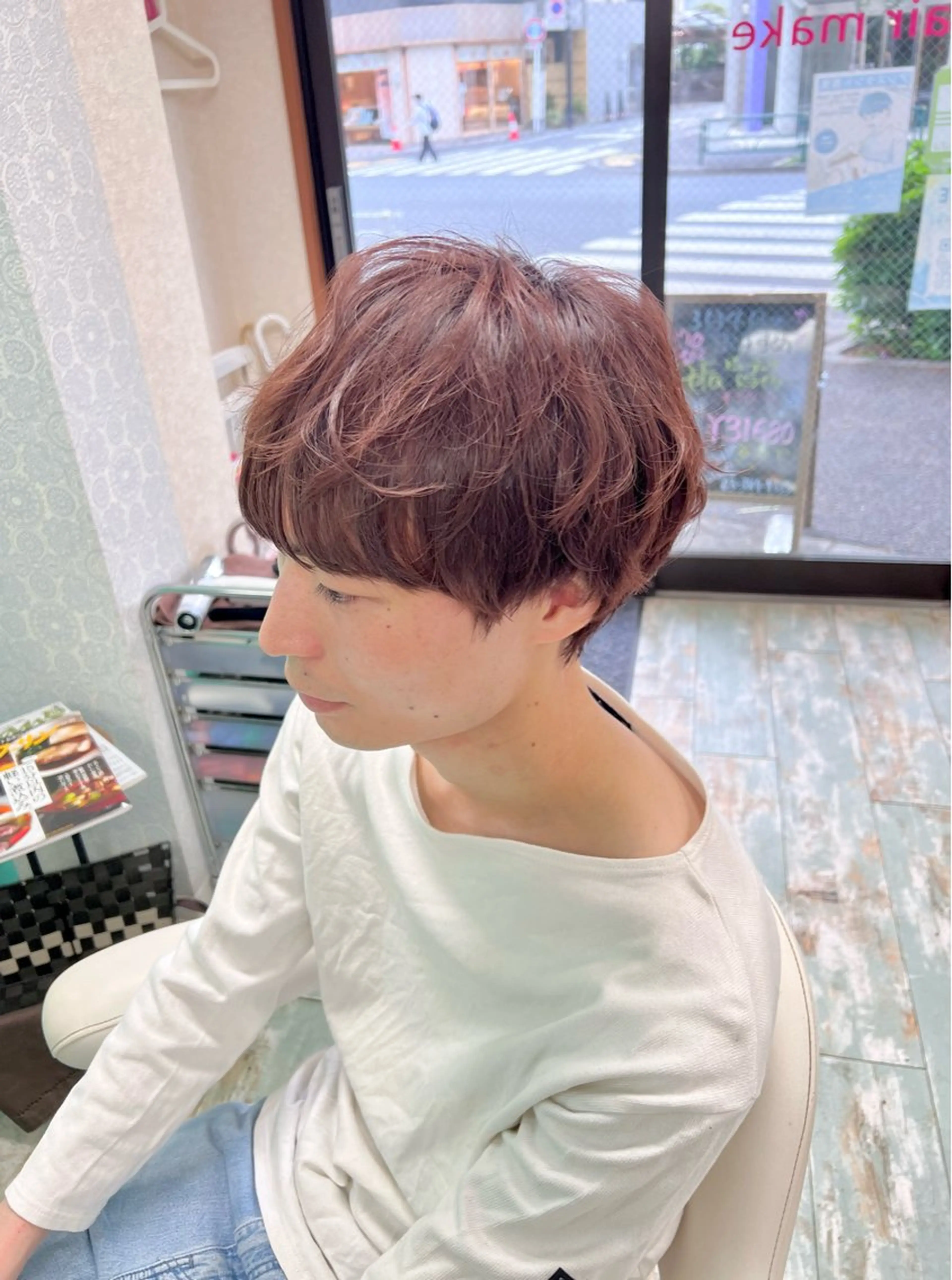 ショート パーマ Fun  hair make所属・田牧 みゆきのヘアスタイル