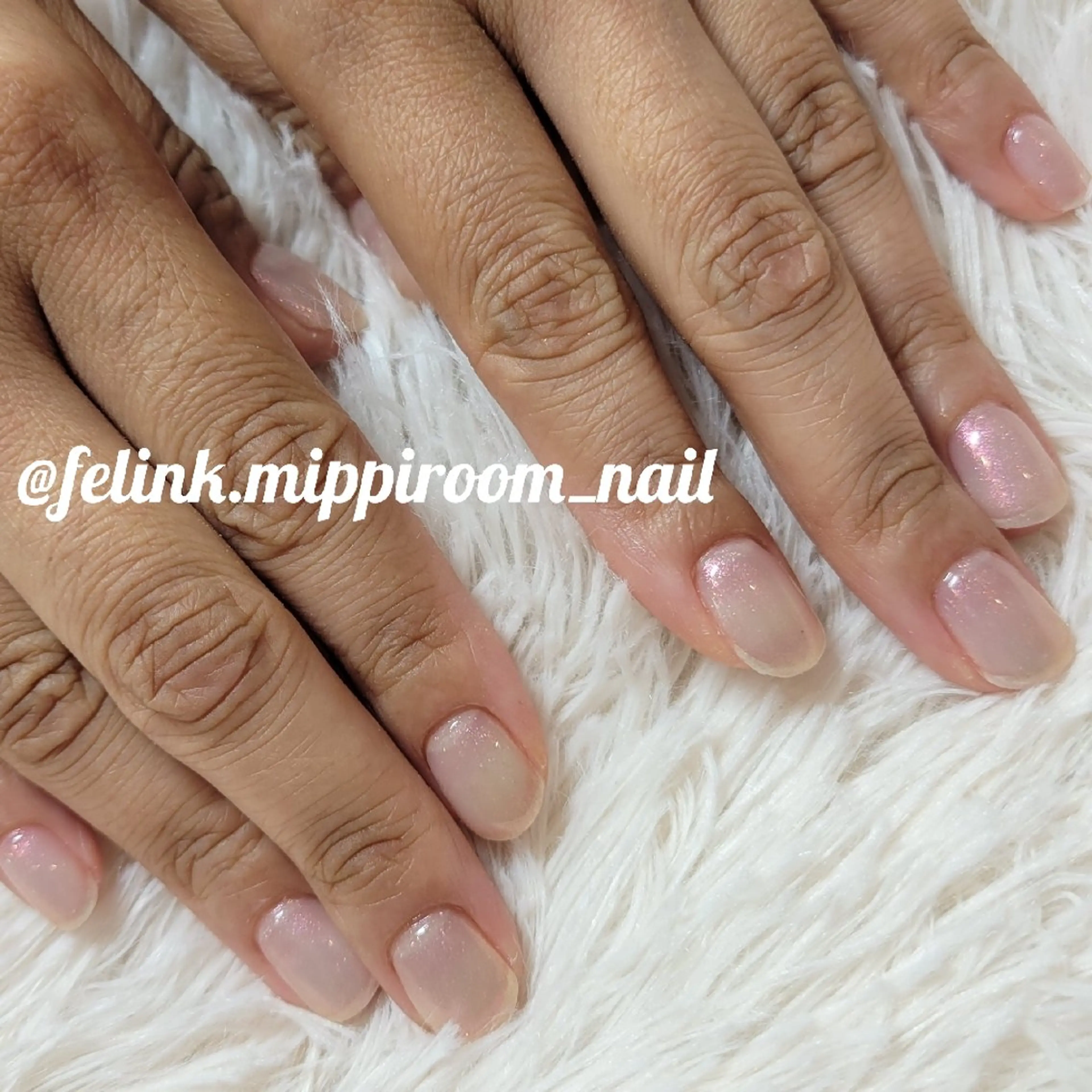 ネイル ラメ(グリッター) ピンク Nail&Eyelash ビューティーサロンFelink所属・felink  miyuki のネイルデザイン