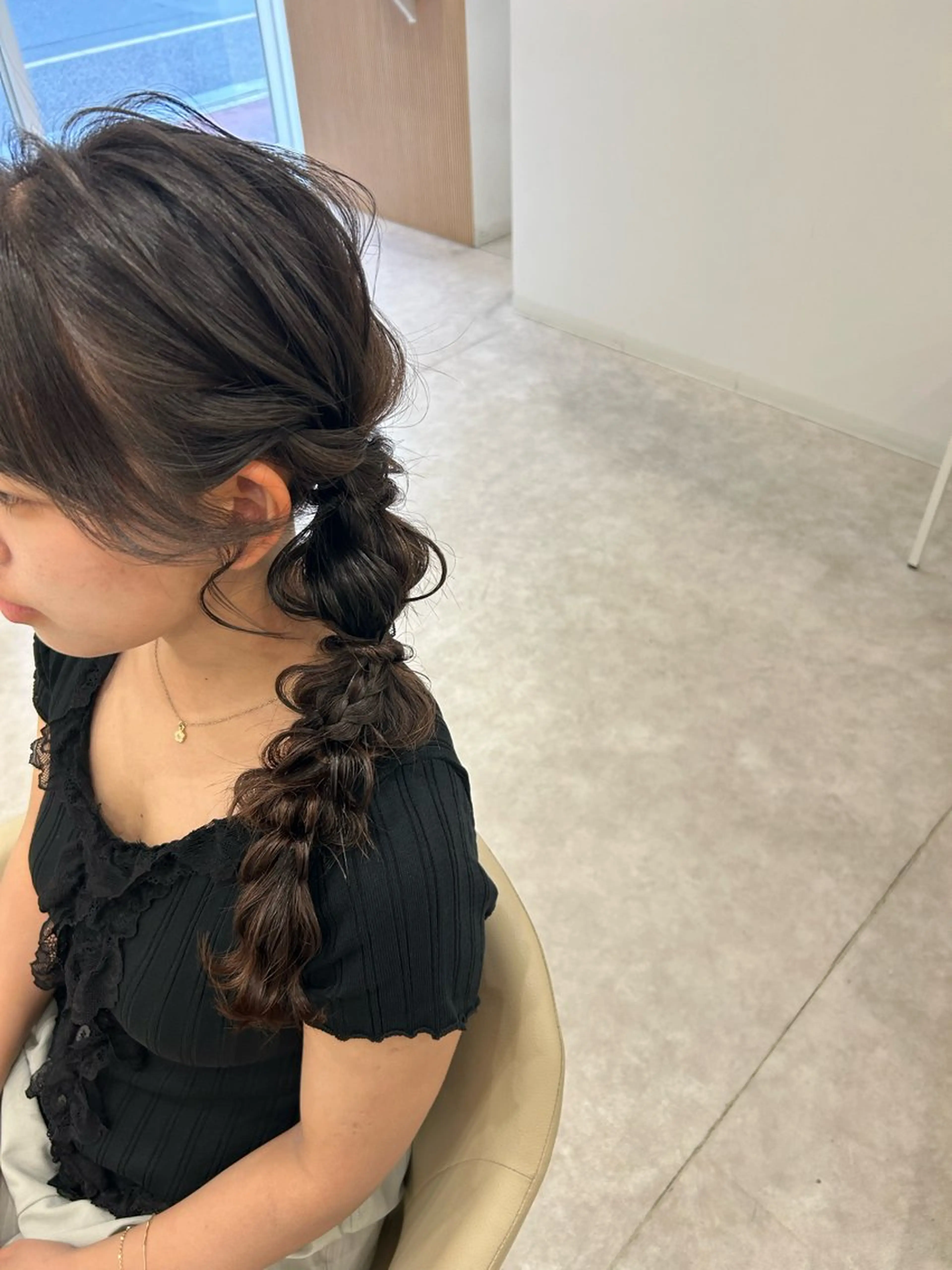 ロング Dityca rst所属・Hirakuni Manakaのヘアスタイル