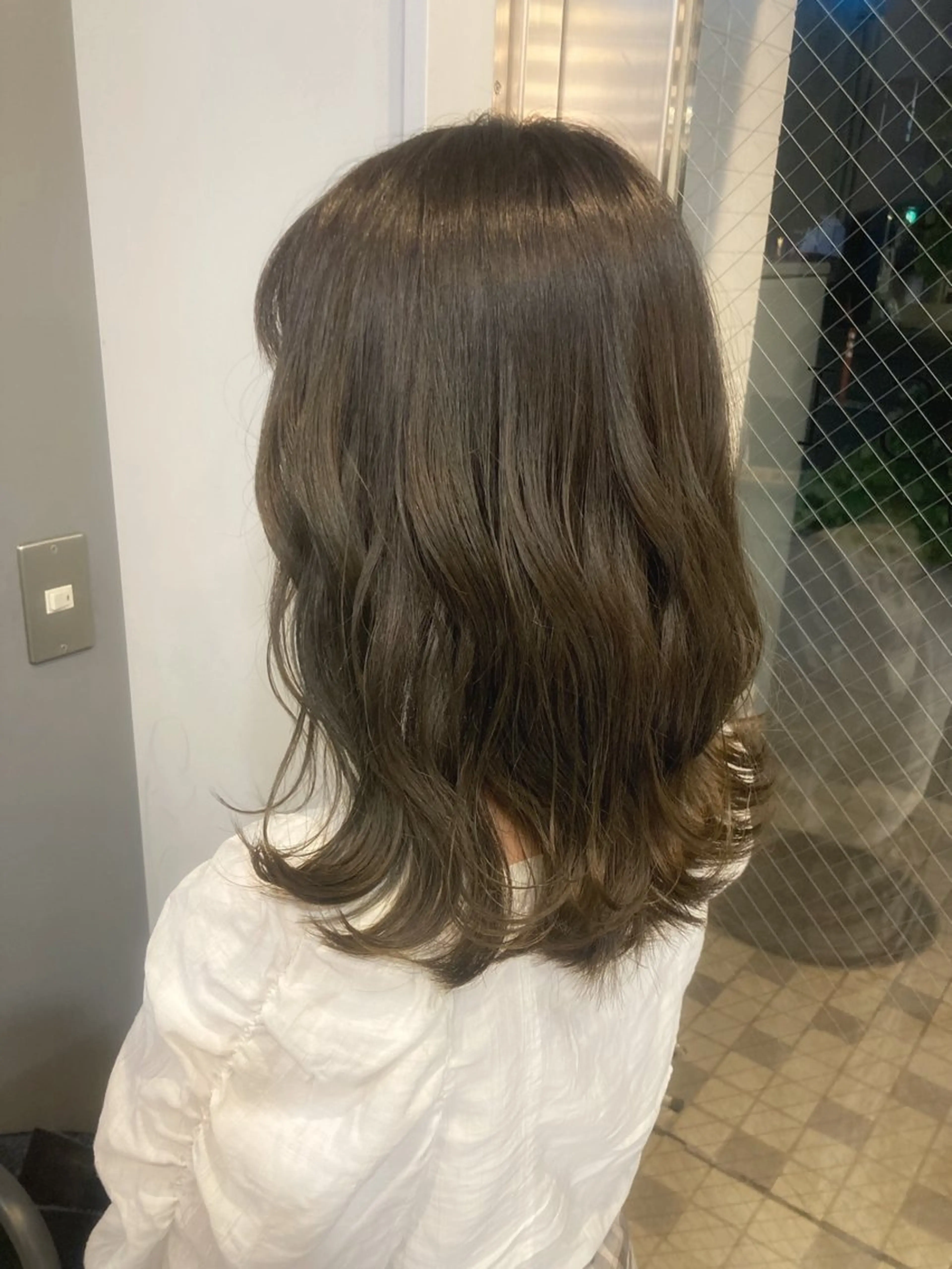 ミディアム ニュアンスパーマ☆ 中村隆寛のヘアスタイル