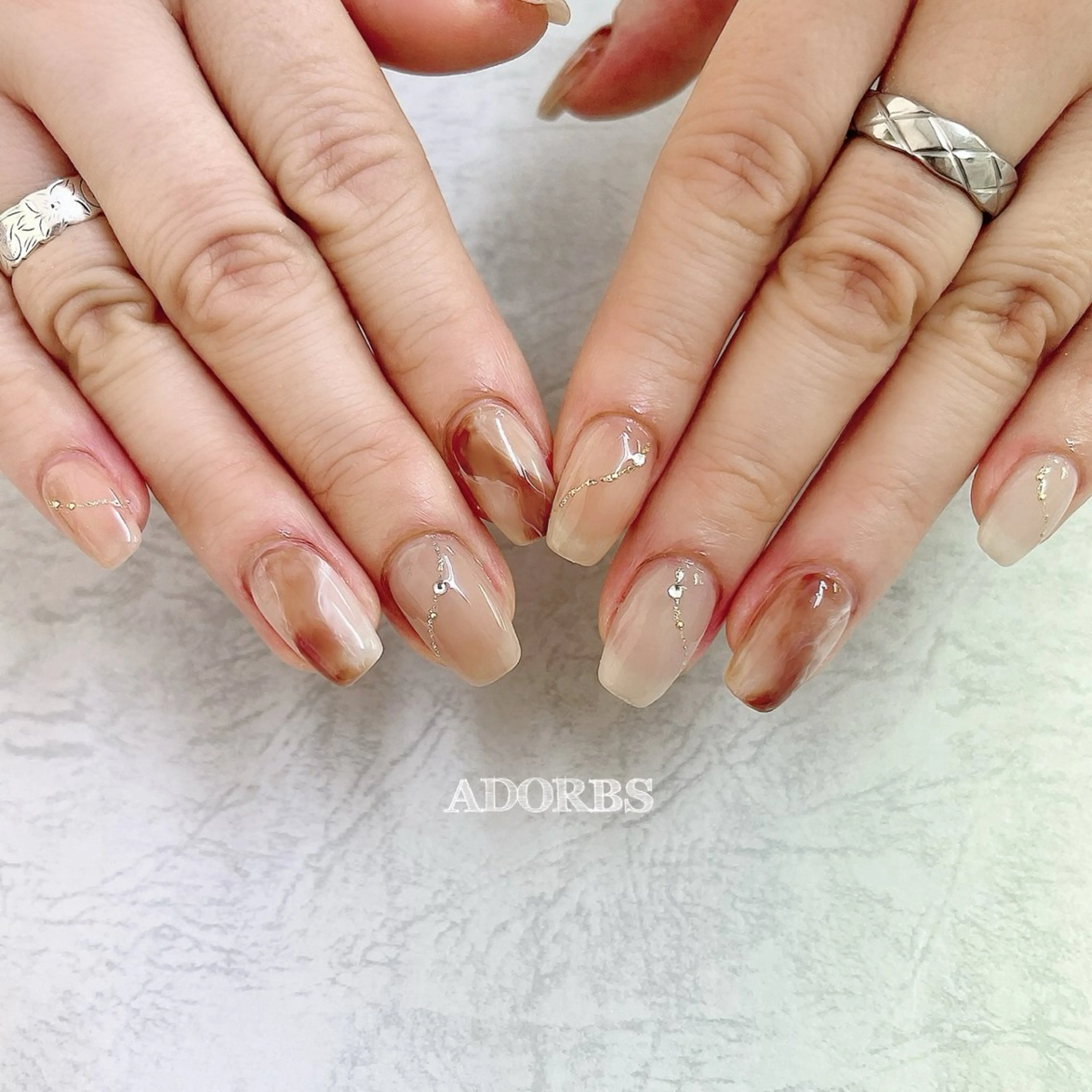 ネイル ハンドネイル ADORBS ✩上福岡Ranranのネイルデザイン