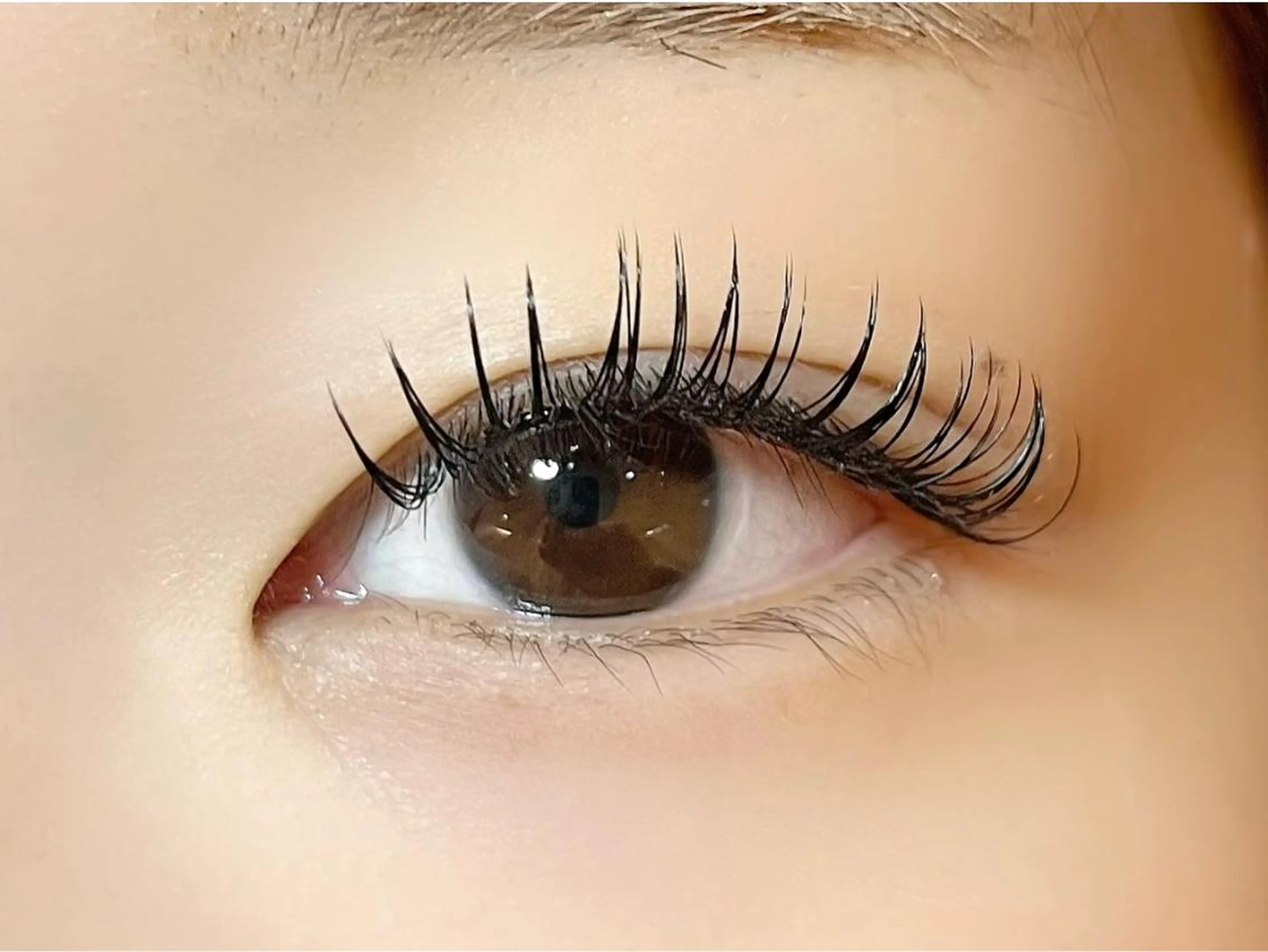 ❤︎マツエク100本(コーティング付き)❤︎[再来+1000円] ⚠︎注意事項をお読みくださいの写真