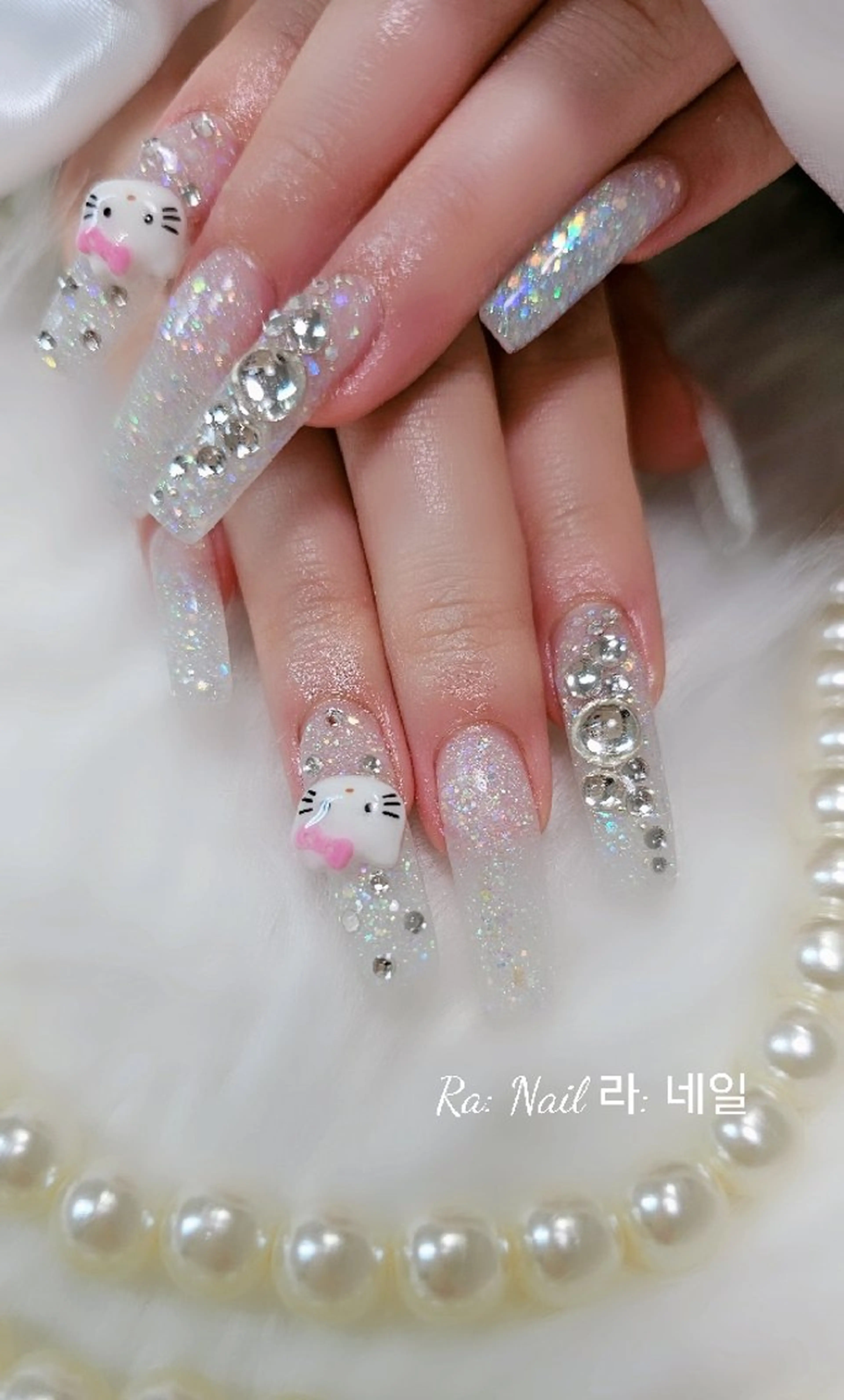 ネイル スカルプネイル Ra: Nail所属・Ra: nail    西新 韓国ネイルのネイルデザイン