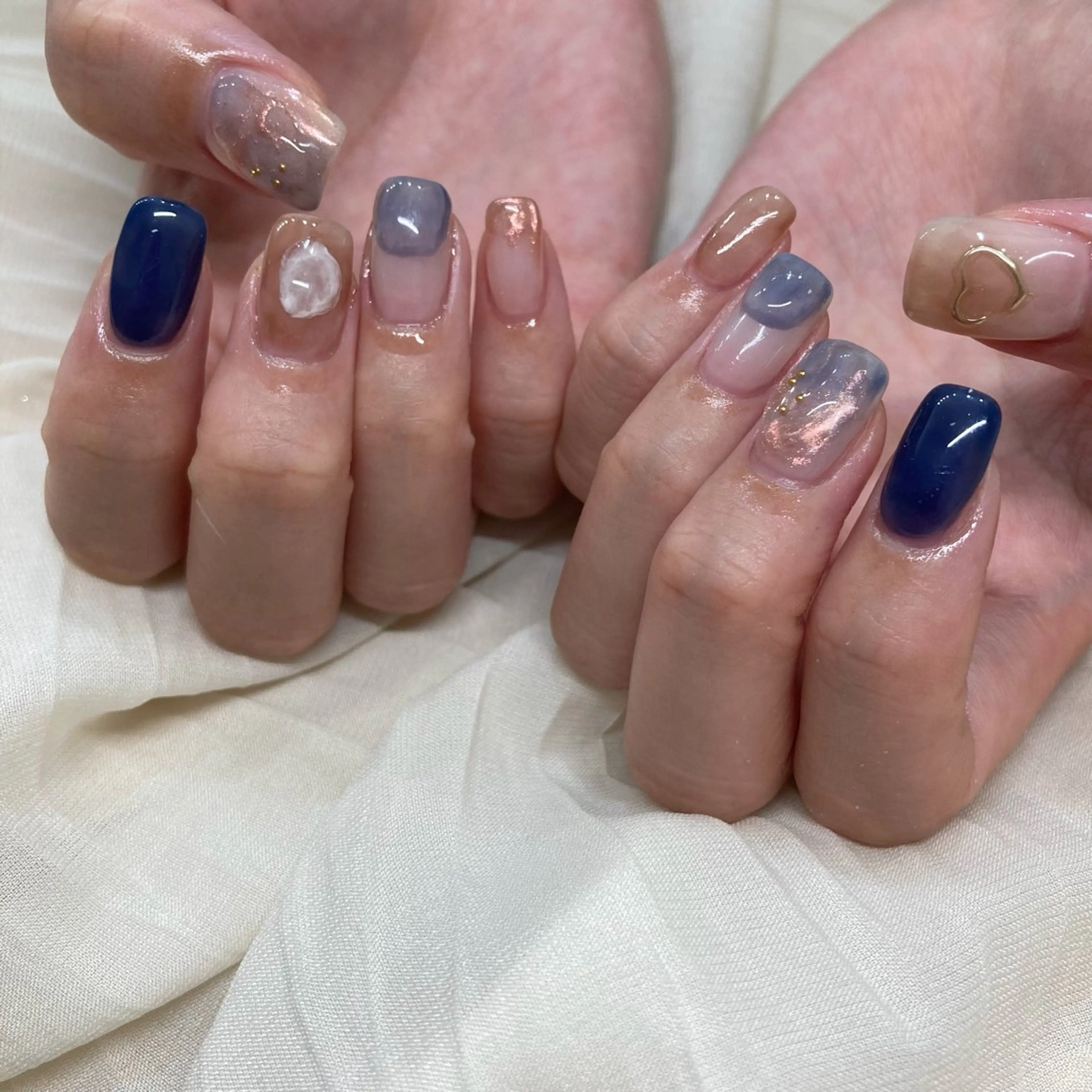 ネイル ハンドネイル nailsalon Lithos所属・nailsalon Recontreのネイルデザイン