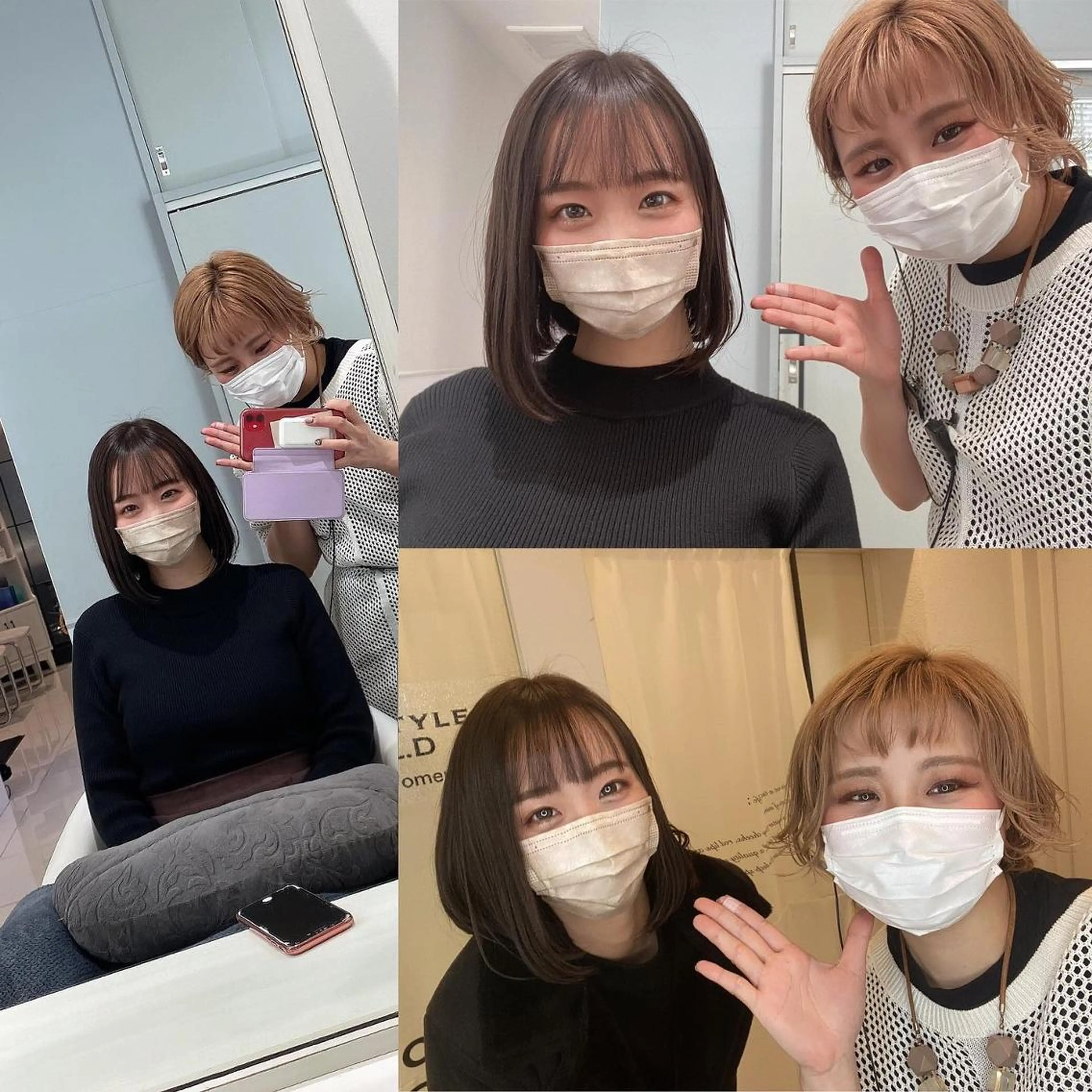 ショート カラー メンズ キッズ ショートボブ 子どものヘアアレンジ メンズショート ボブ ショートヘア ショート、ボブなら お任せ❤️石川由美のヘアスタイル