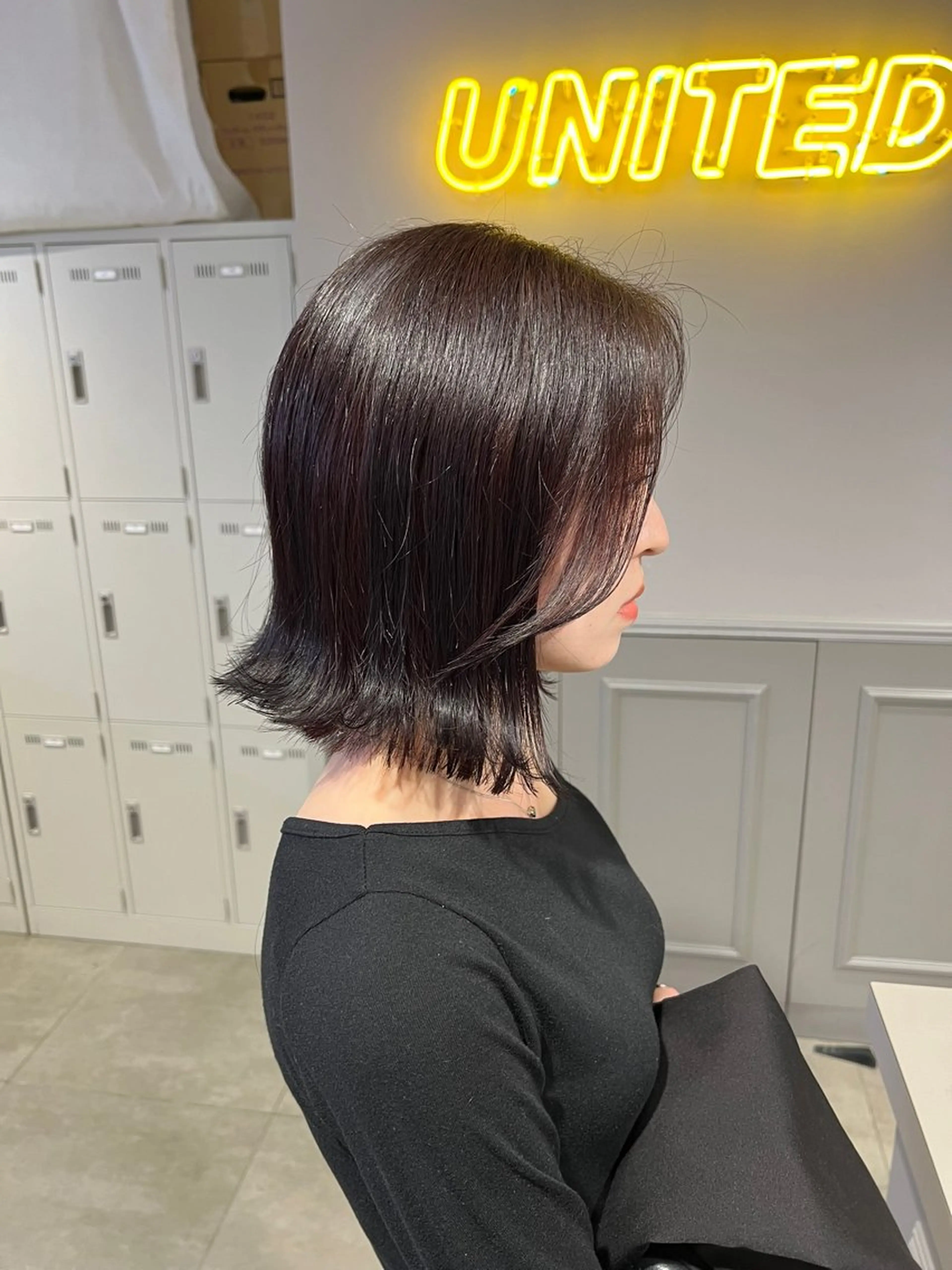 ロング カラー パーマ ヘアアレンジ メンズ キッズ カット ヘアカラー トリートメント ヘッドスパ ヘアセット 上品＆韓国風 🥀海心🥀のヘアスタイル