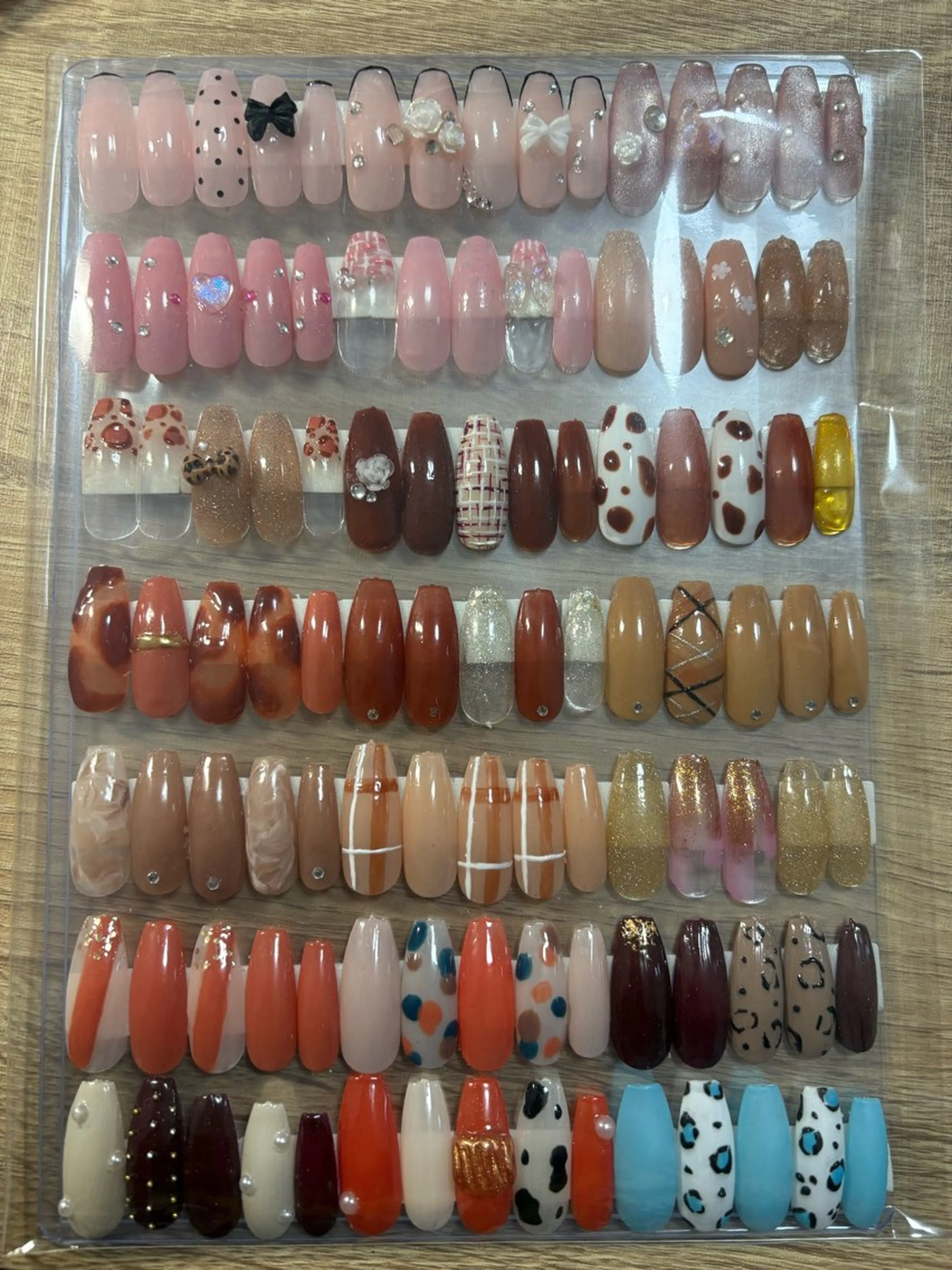 定額ネイルの写真