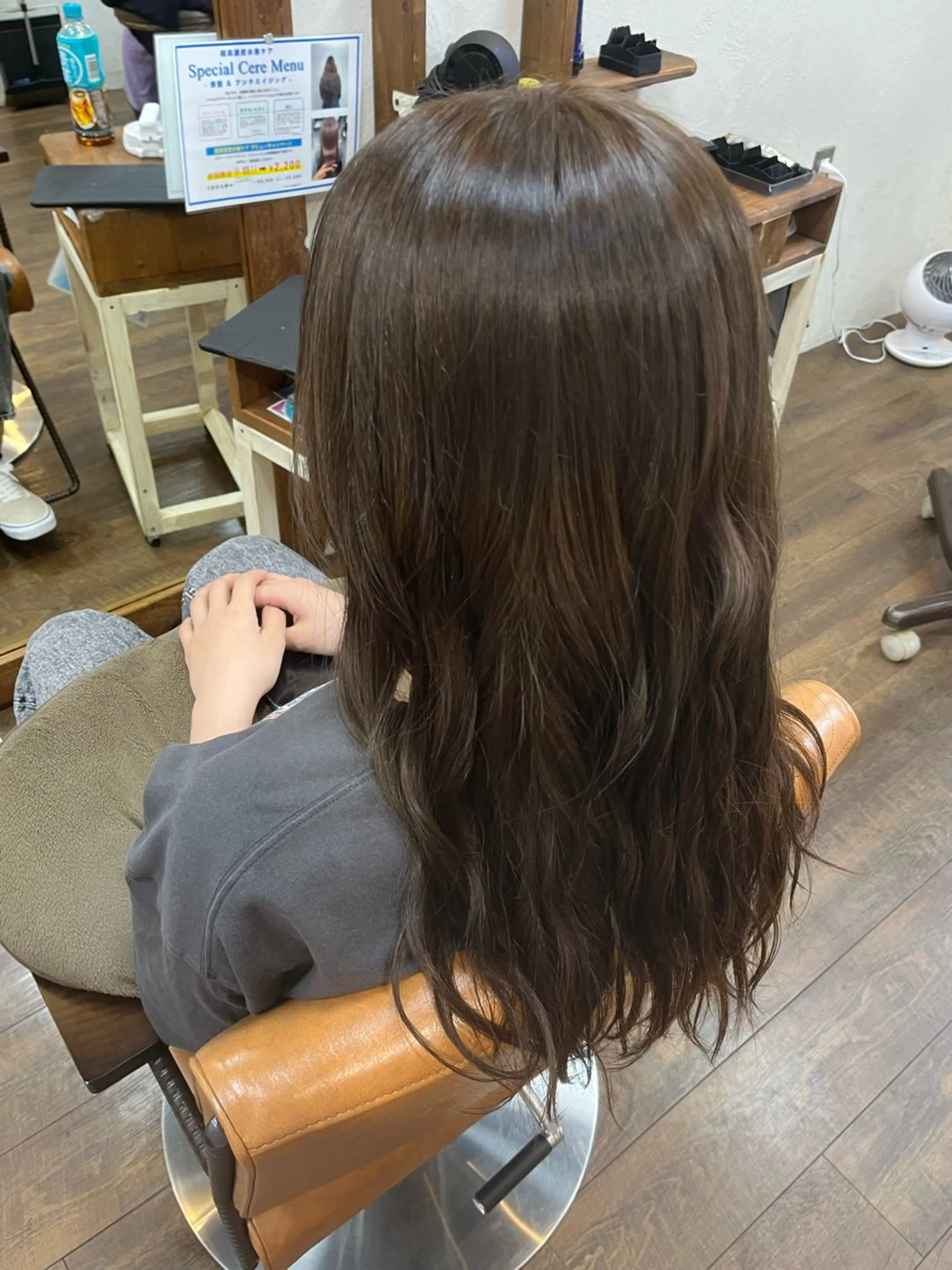 ロング カラー 木 村のヘアスタイル