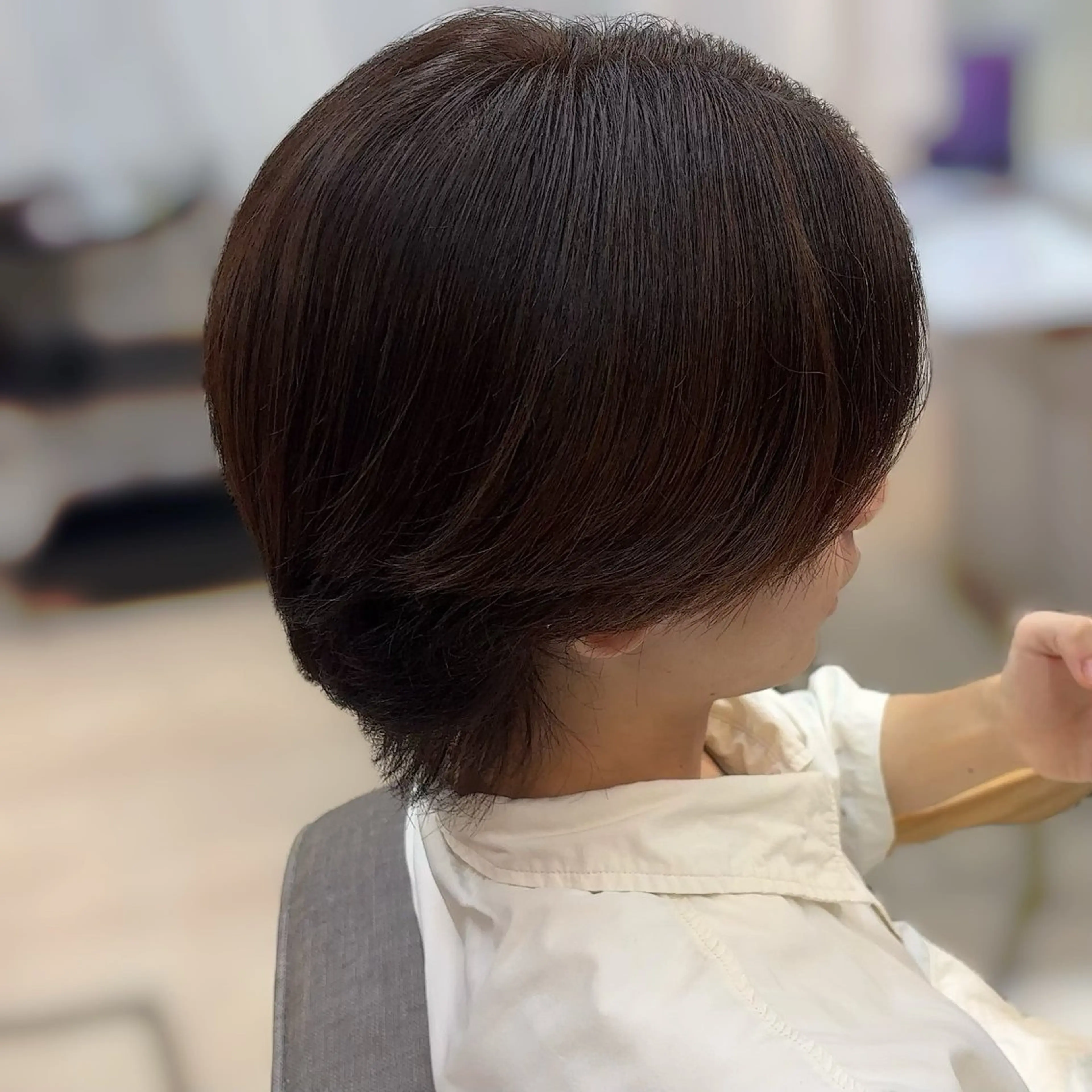 カラー メンズ 黒髪 ブラウンカラー ヘアカラー カラーモデル募集中♡ ゆいのヘアスタイル