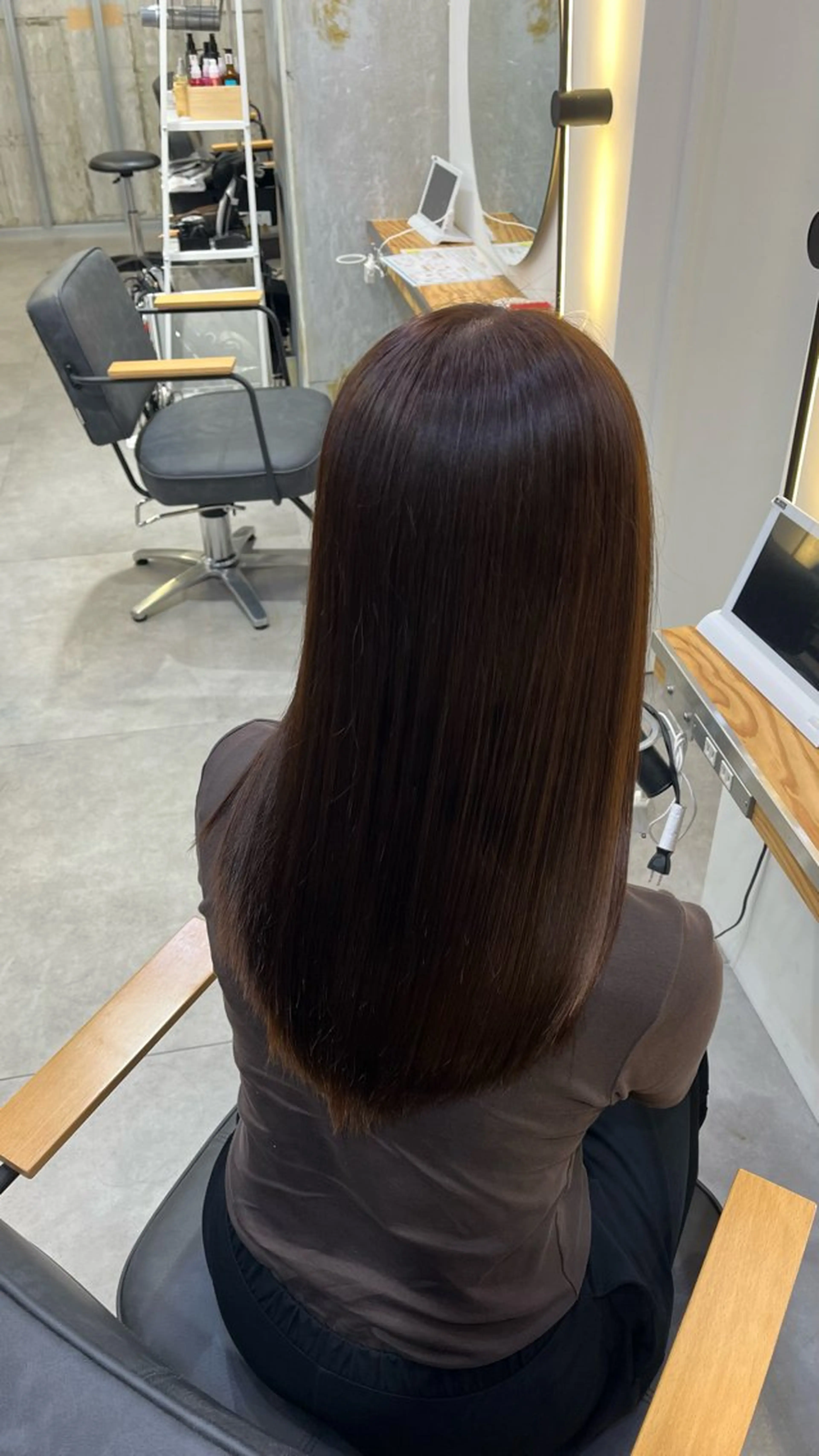 ロング ヘアカラー トリートメント 冨田 悠稀/ 髪質改善特化🫧のヘアスタイル