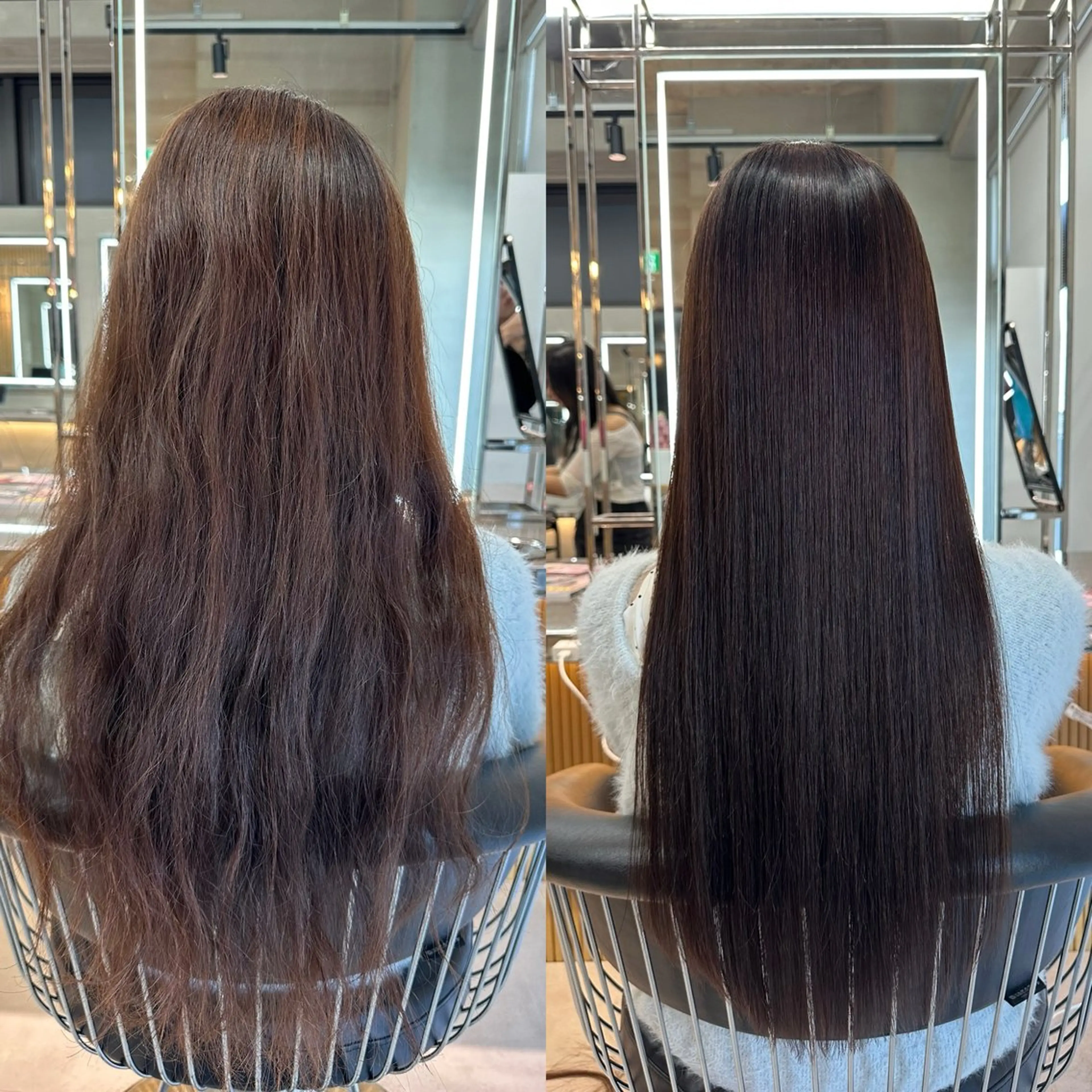 ロング カット ヘアカラー 縮毛矯正 トリートメント ✨髪質改善特化✨副 店長椎葉信乃介のヘアスタイル