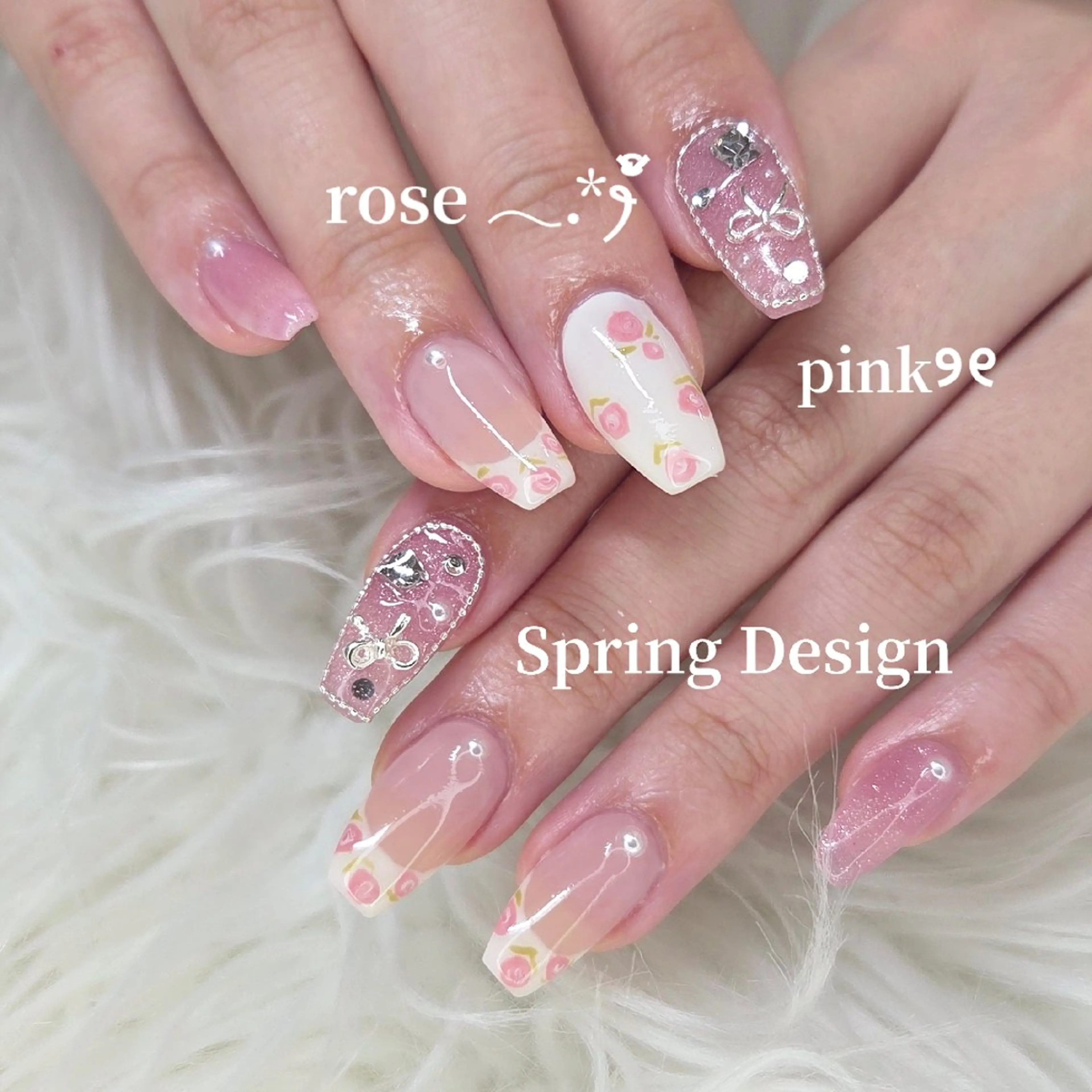 ネイル ハンドネイル nailsalon Lithos所属・nailsalon Recontreのネイルデザイン