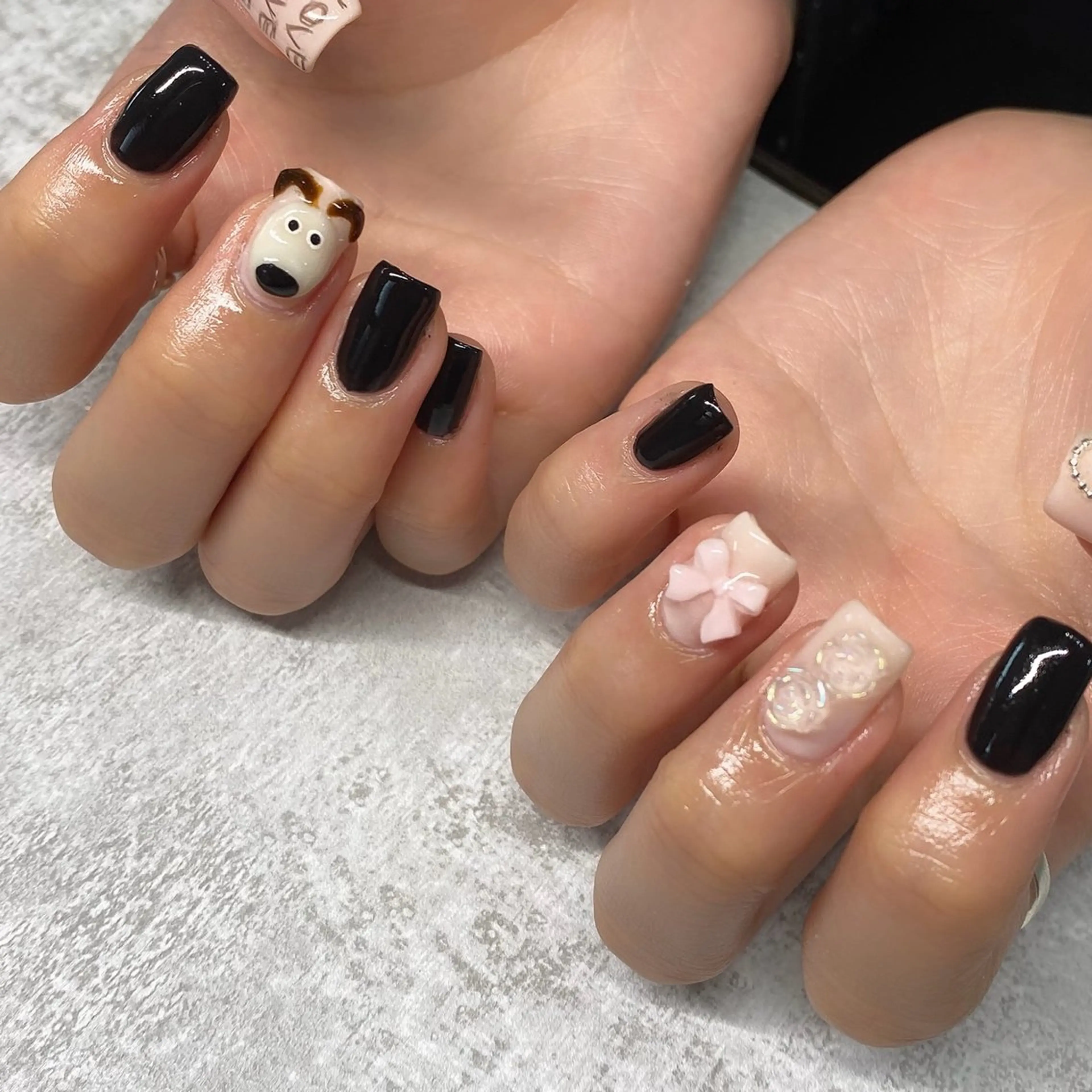 ネイル 持ち込み ハンドネイル RIHO ♡のネイルデザイン