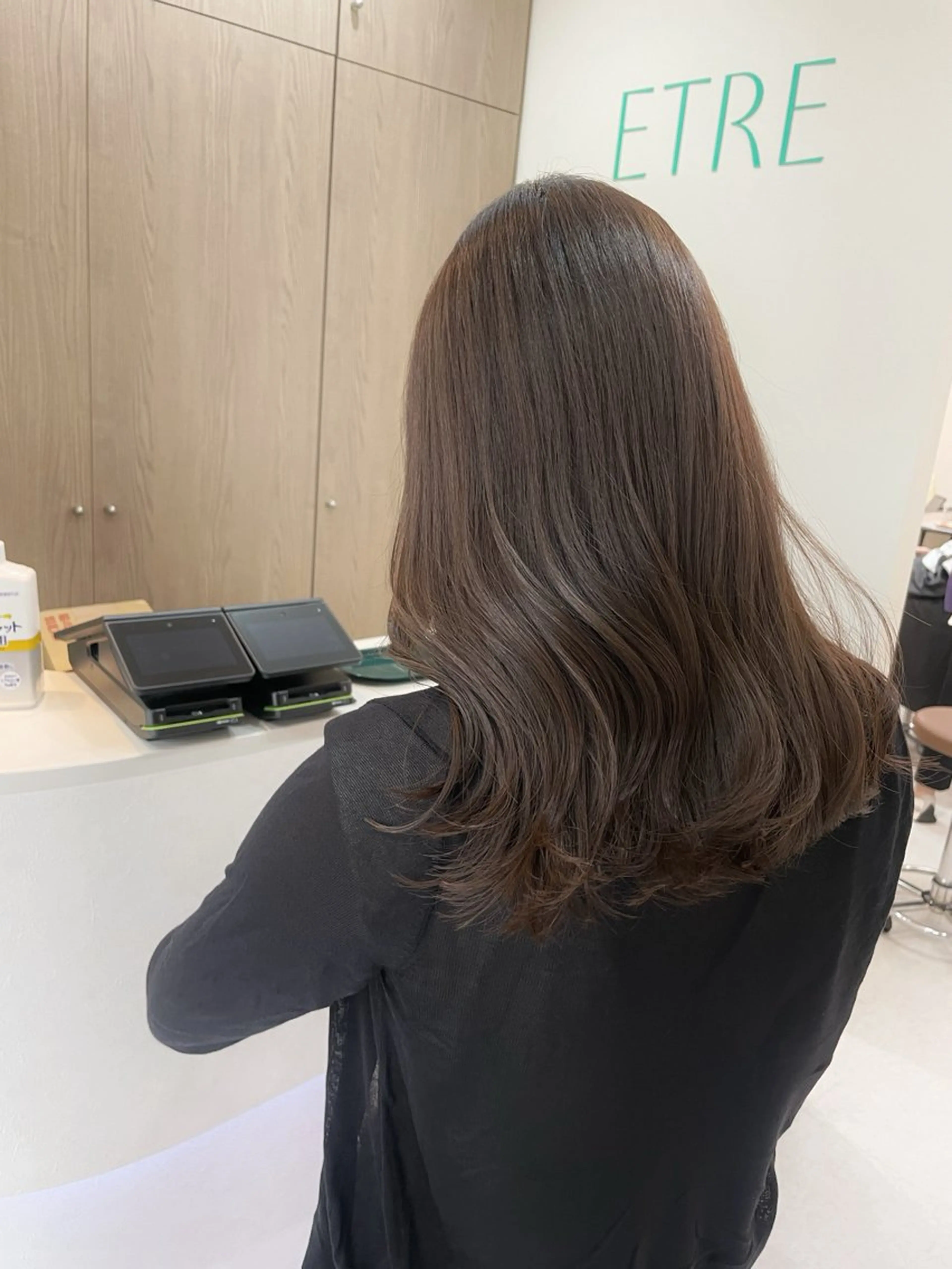 ロング カラー カット ヘアカラー トリートメント ETRE所属・🫧透明感カラー🫧 古川穂果のヘアスタイル