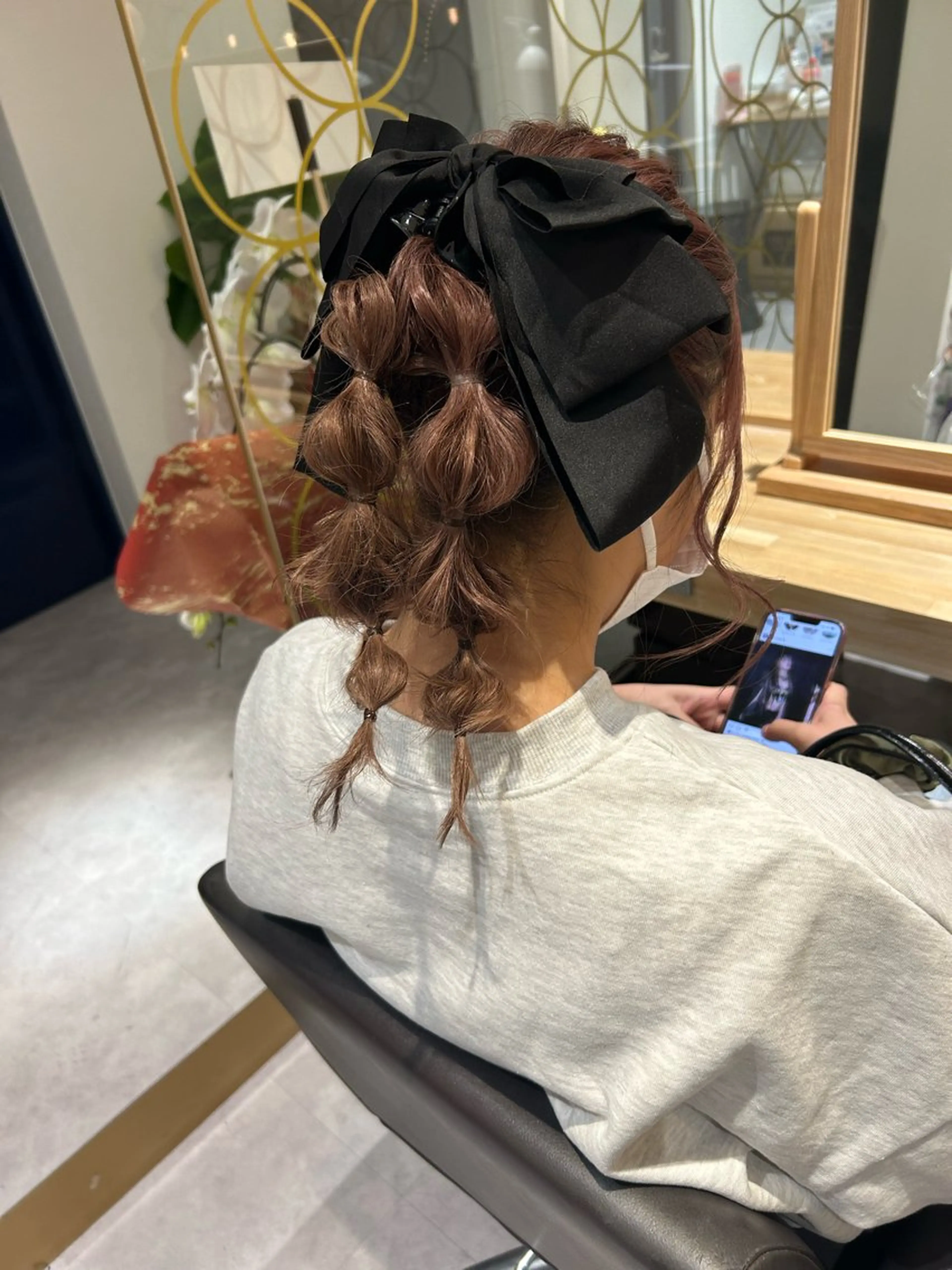 ヘアアレンジ alpha. カラーエクステ下妻のヘアスタイル