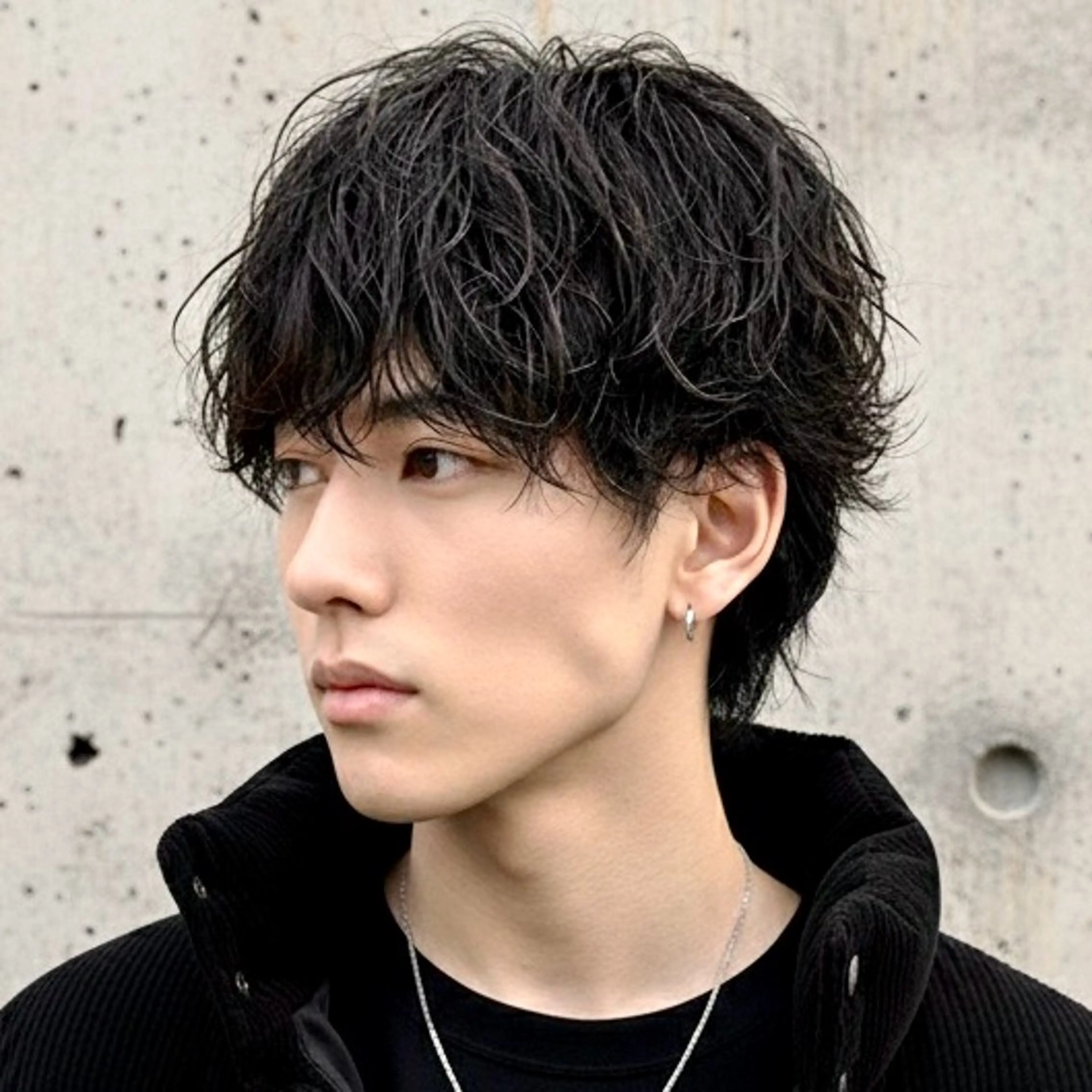 ミディアム パーマ メンズ カット パーマ headstock所属・HEADSTOCK のすけ【五位堂】のヘアスタイル