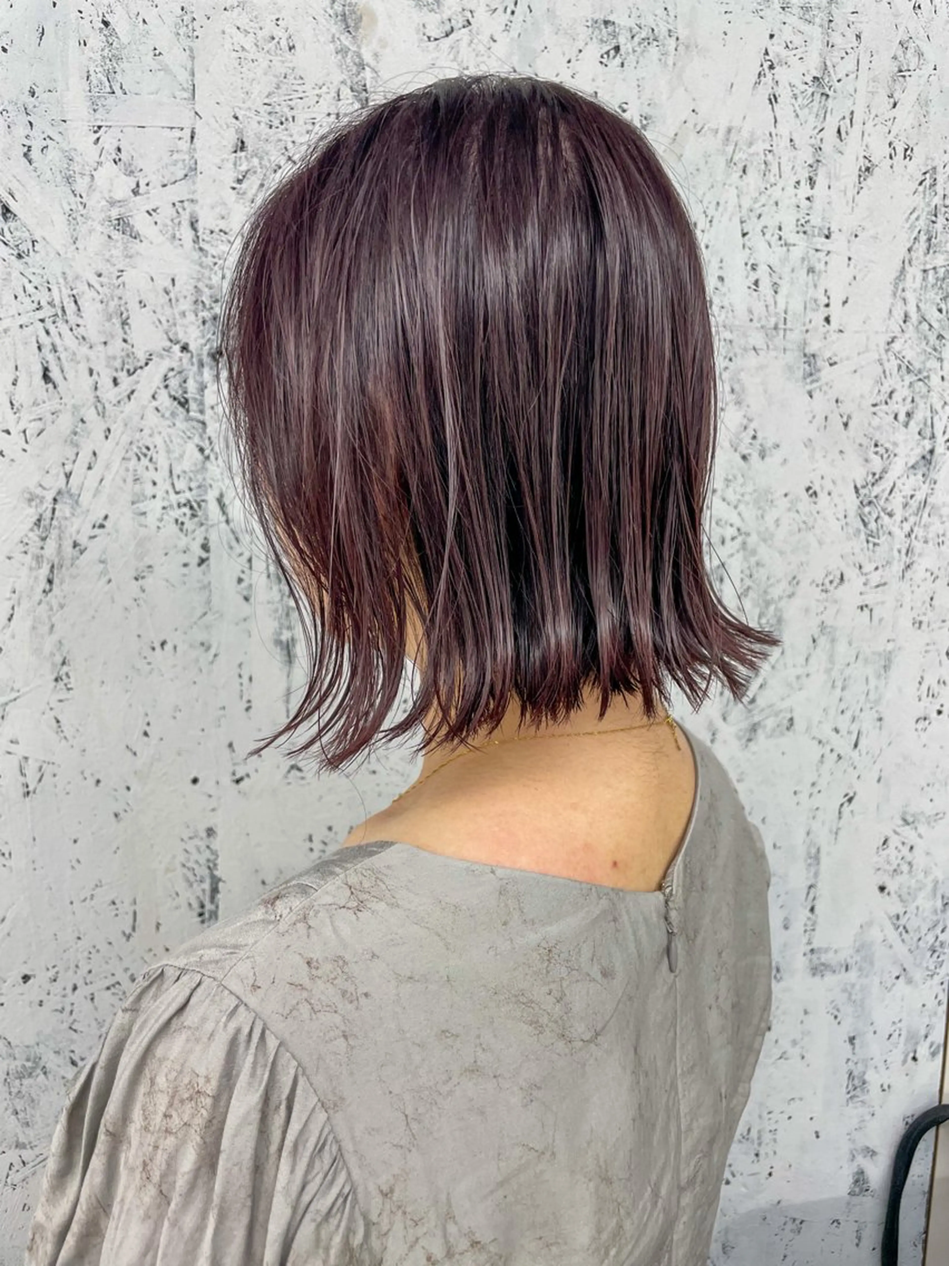 ショート ボブ カット ヘアカラー ショート/レイヤー/ ツヤ髪/なかちゃんのヘアスタイル