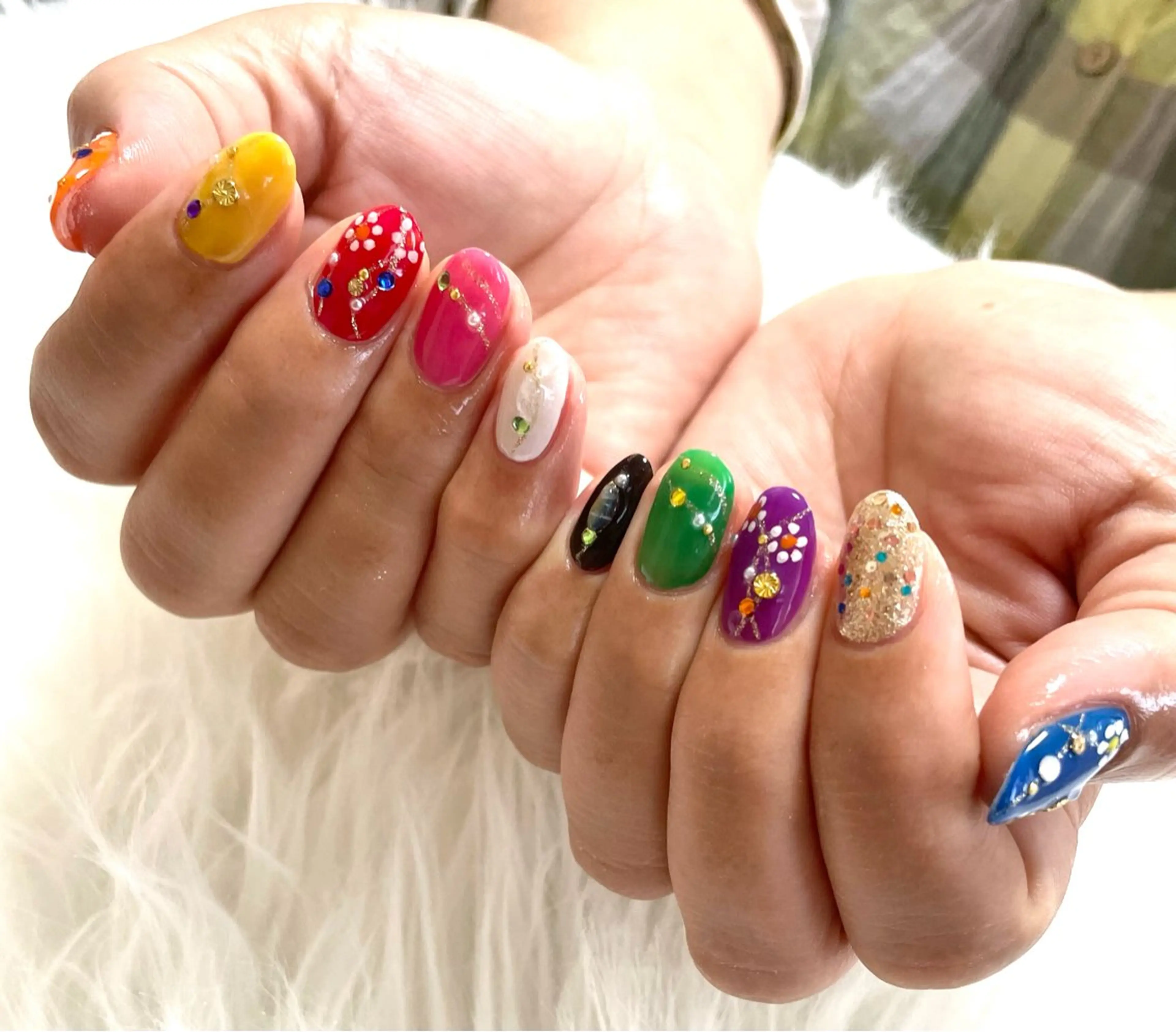 ネイル ハンドネイル nail salon HIRUKANAのネイルデザイン