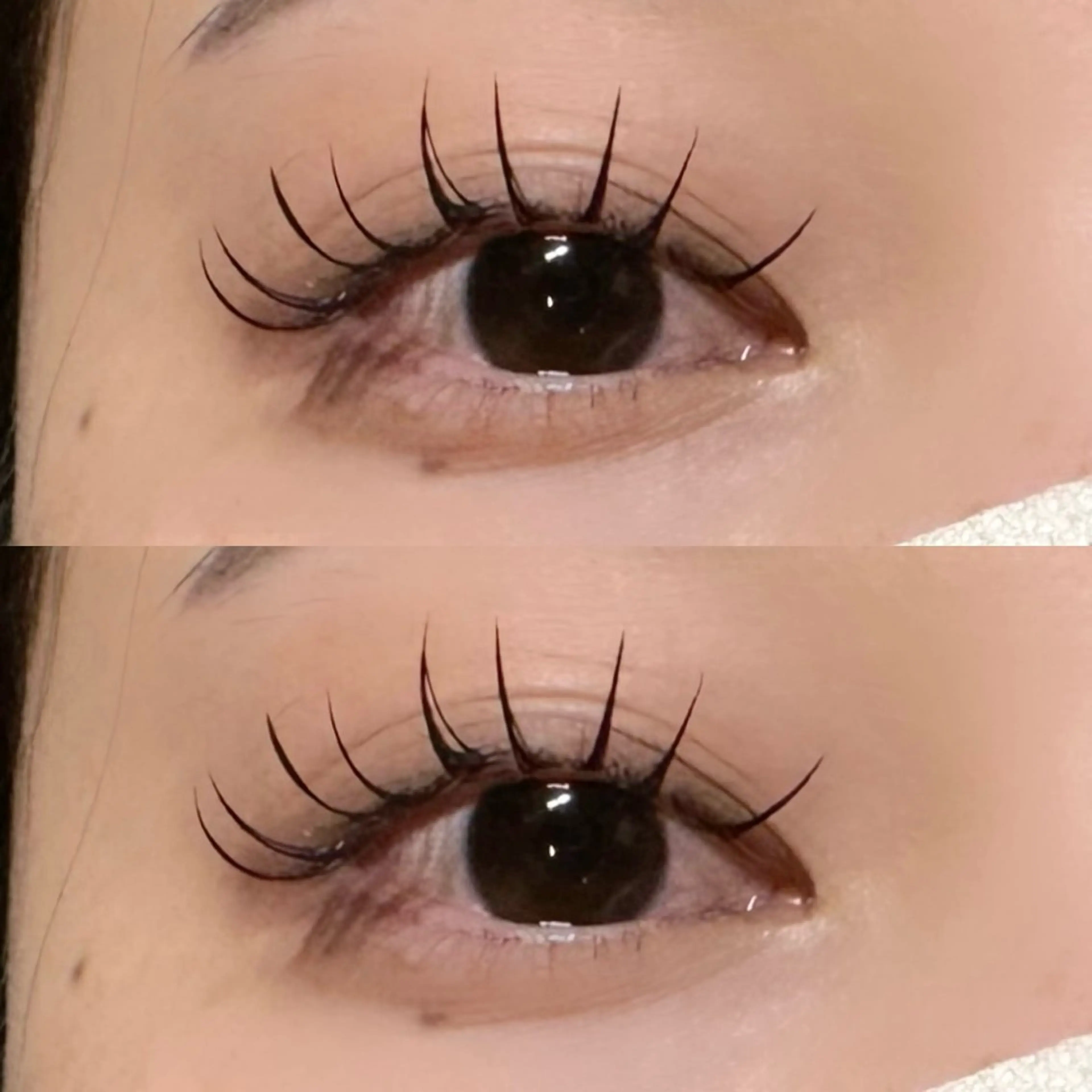 マツエク・マツパ 束感まつ毛 フラットラッシュ scarlet asahiのマツエク・マツパデザイン