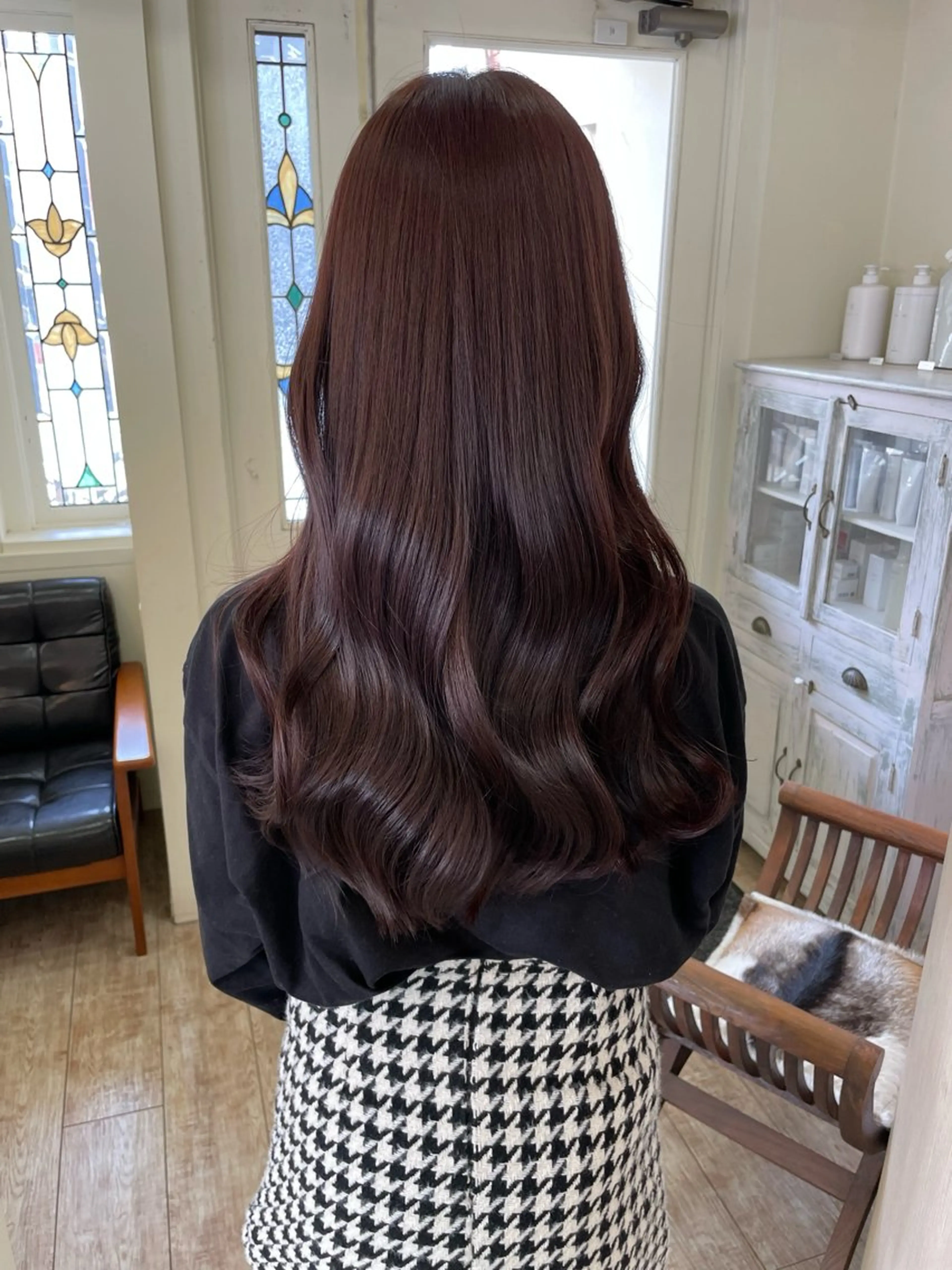ロング ピンクブラウン 【艶髪カラー】 omiのヘアスタイル