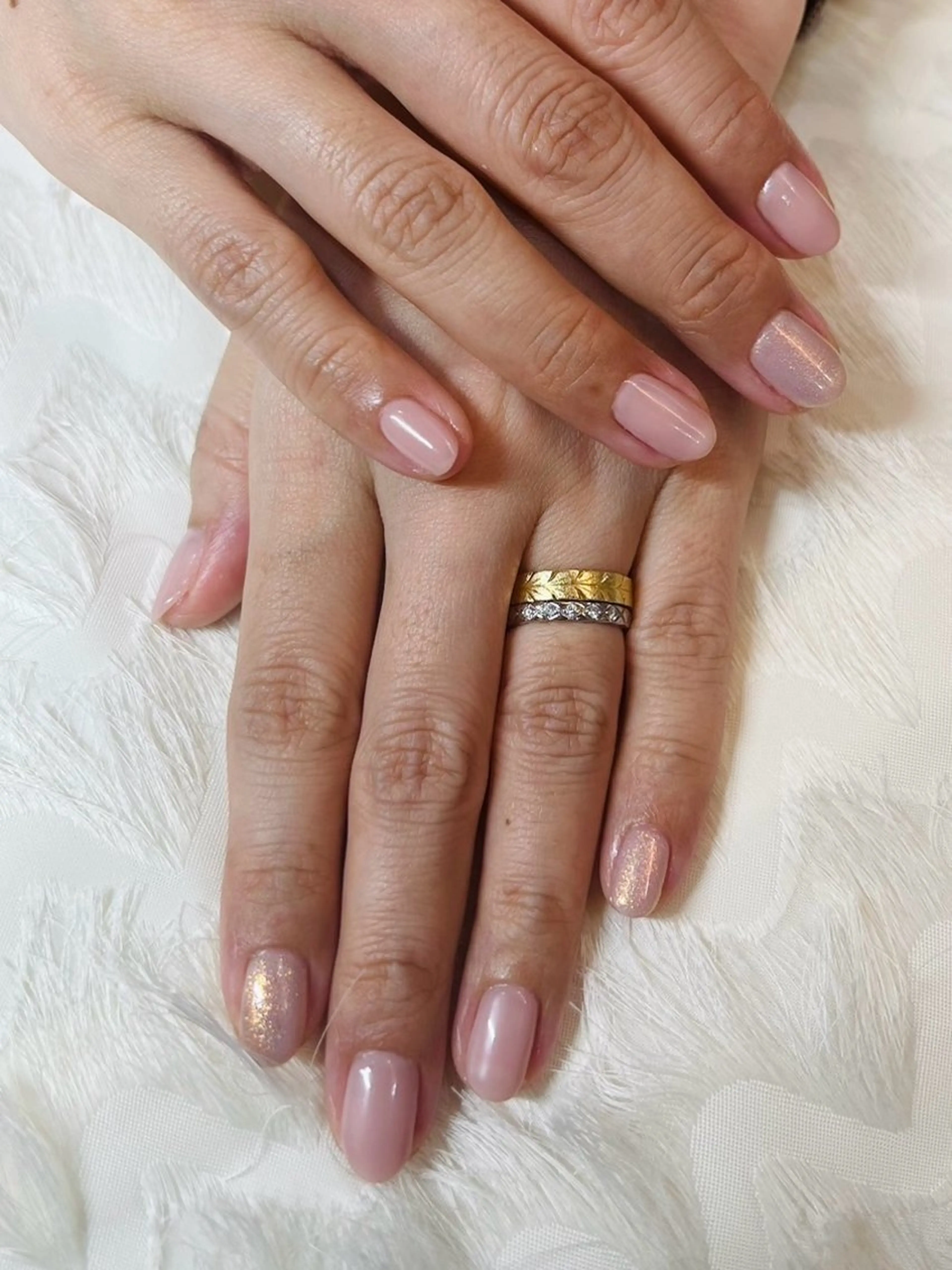 ネイル シンプルネイル ハンドネイル パラスパガーデン Nitagai☺︎のネイルデザイン