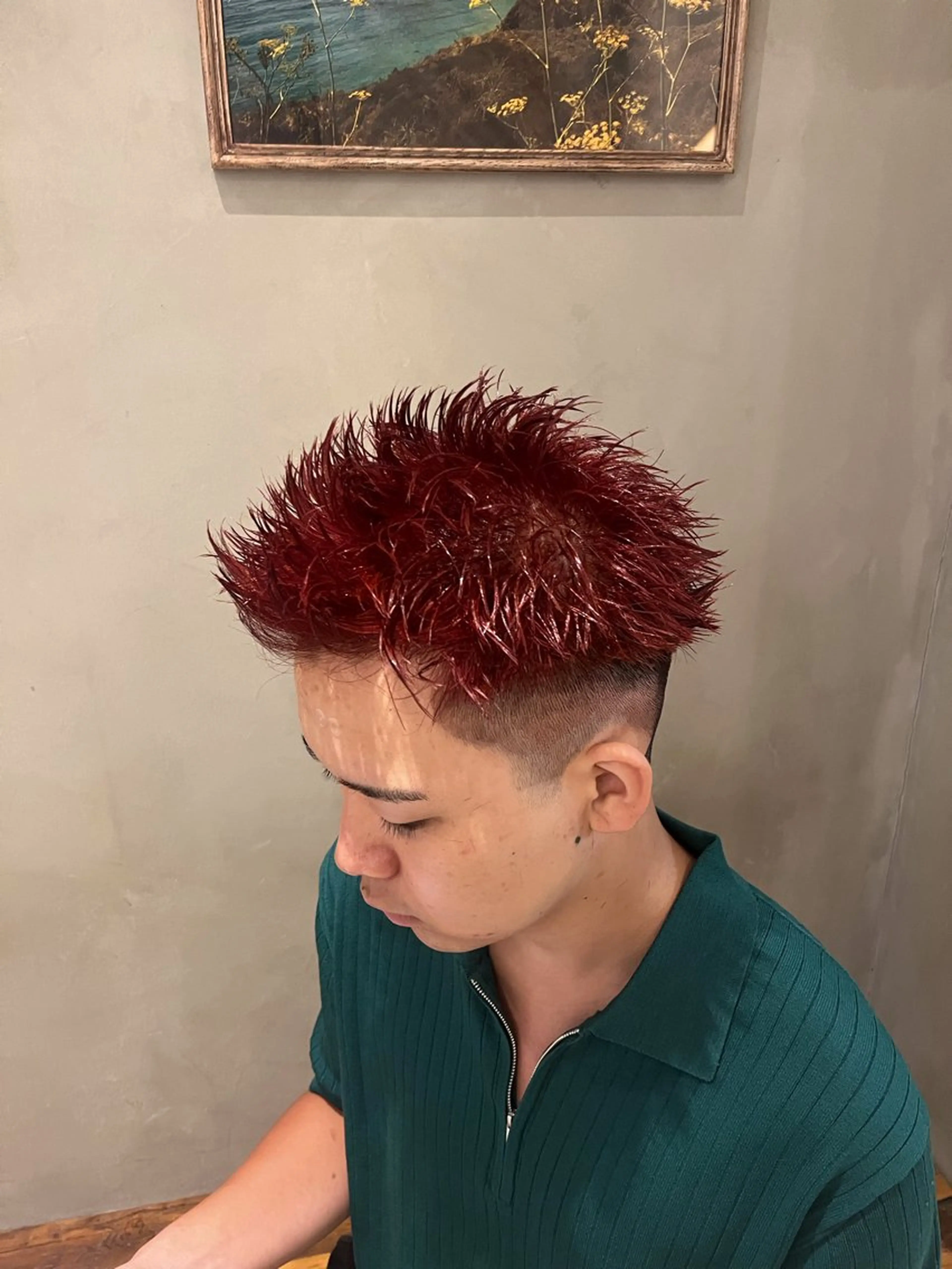 メンズ カット 新宿/カット/ 縮毛矯正/かずまのヘアスタイル