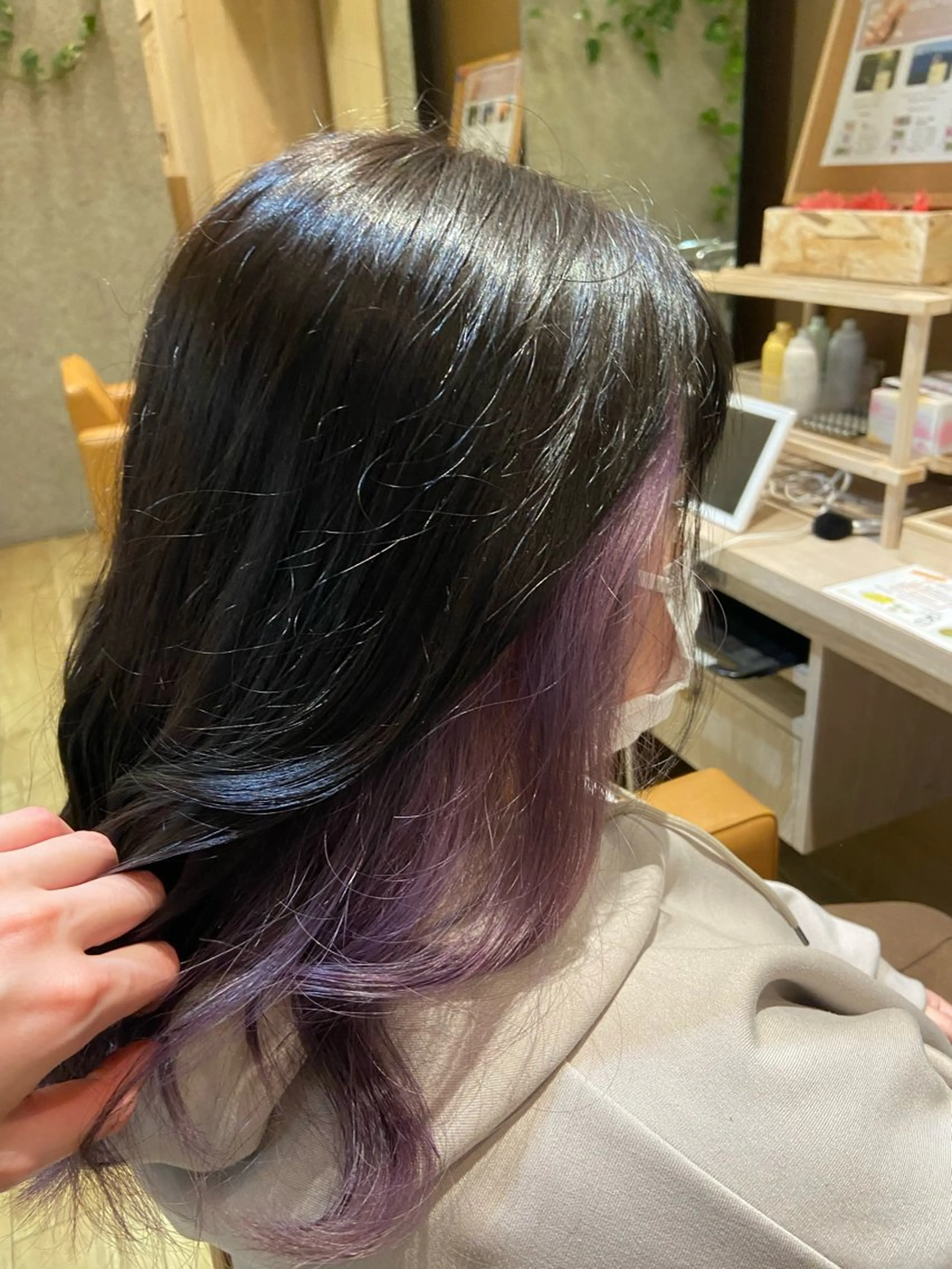 ロング カラー インナーカラー hair＆make CIEL所属・武井 哉子のヘアスタイル