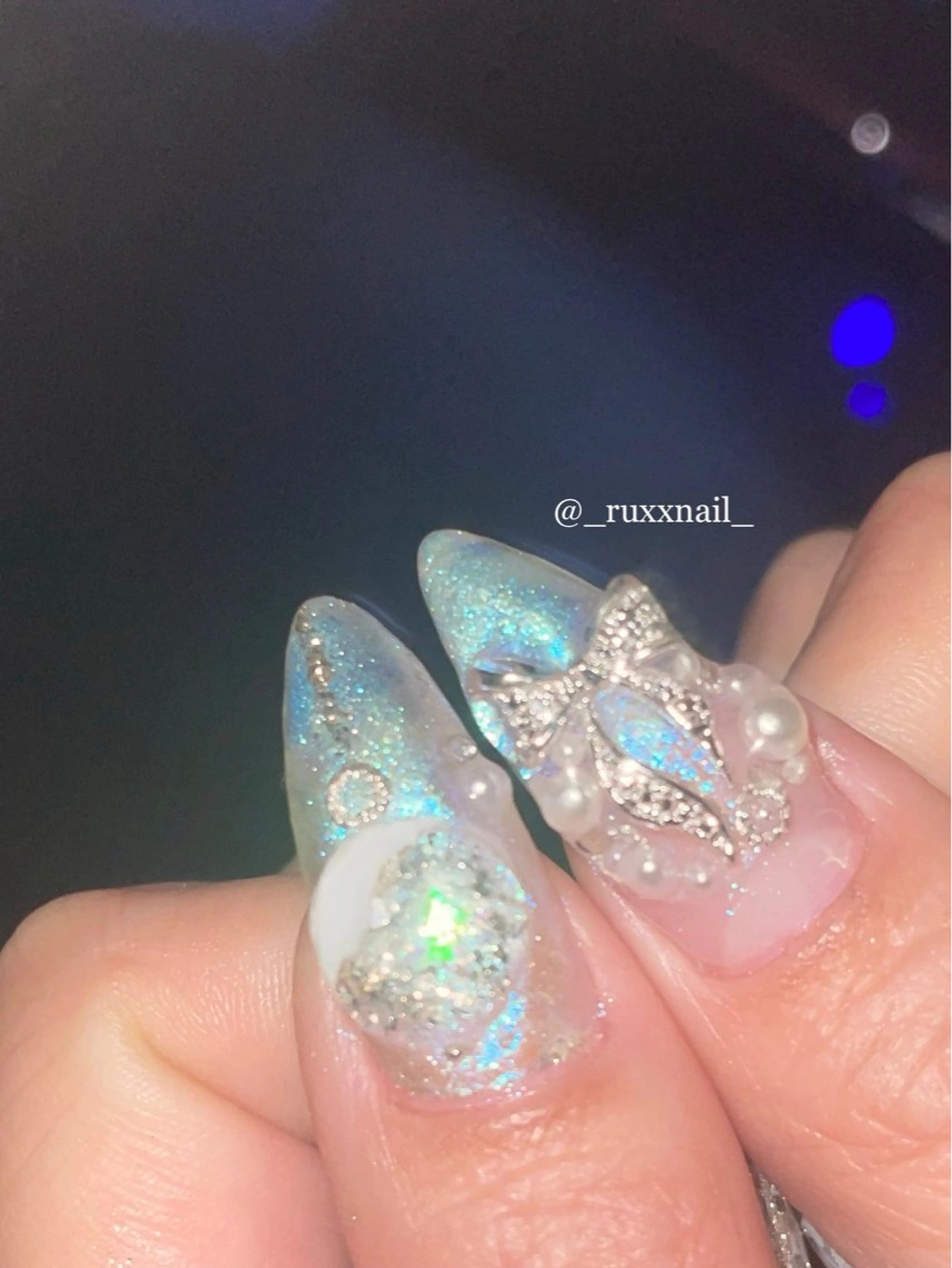 ネイル 冬ネイル クリスマス Ruxx nailのネイルデザイン