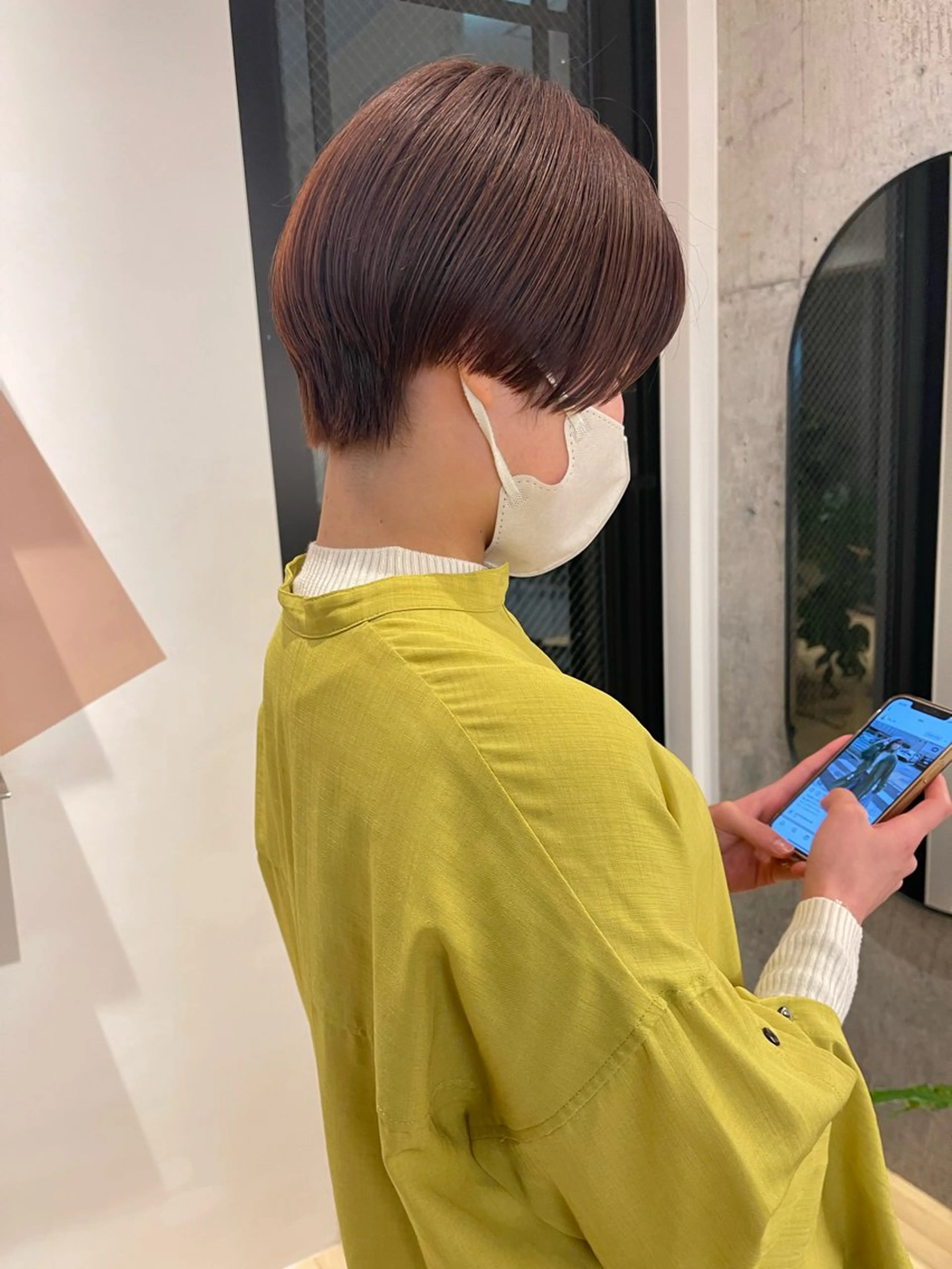 ショート カット 西岡 紗代のヘアスタイル