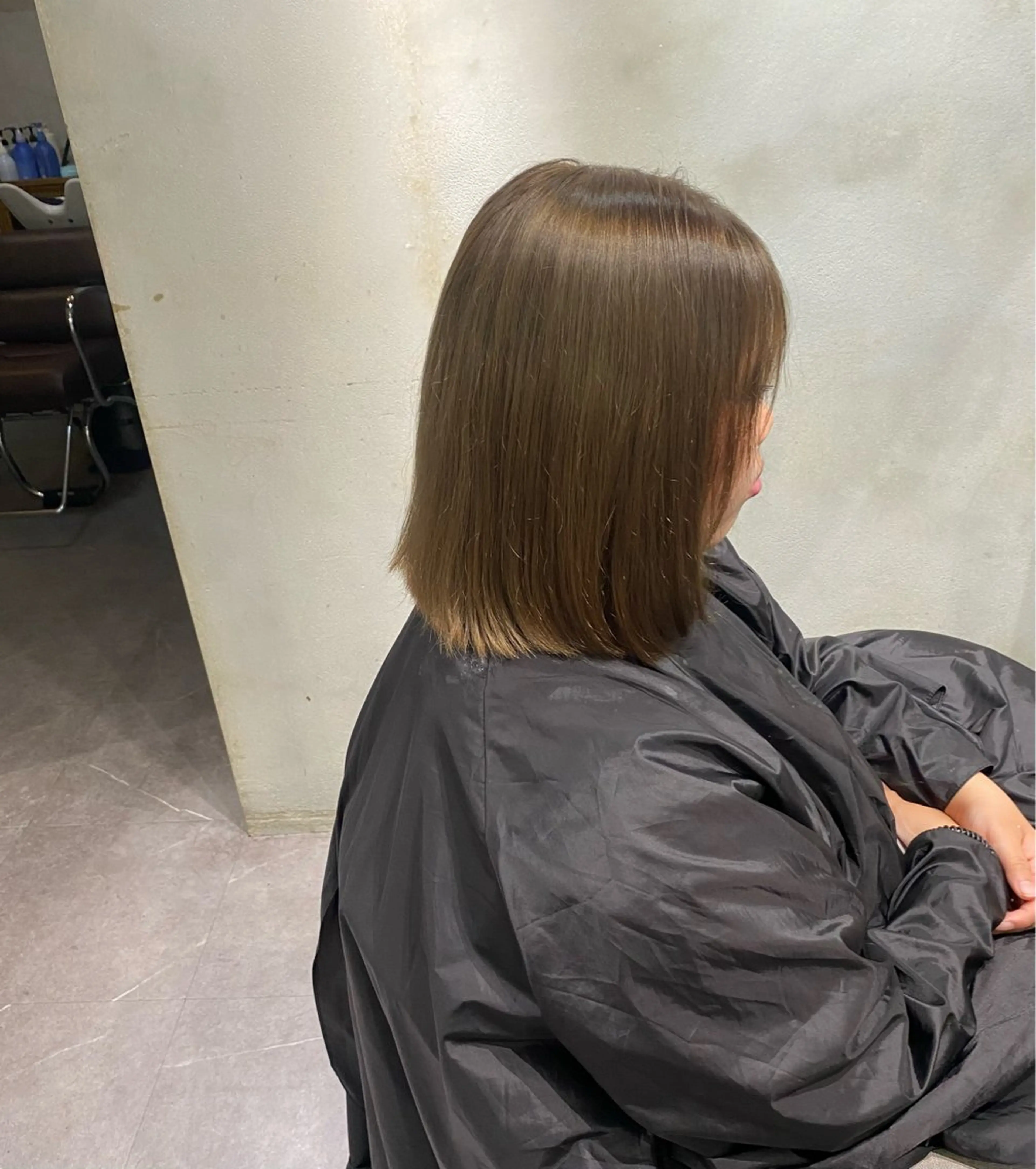 カラー ベージュカラー ヘーゼル JiL所属・加藤 天真のヘアスタイル