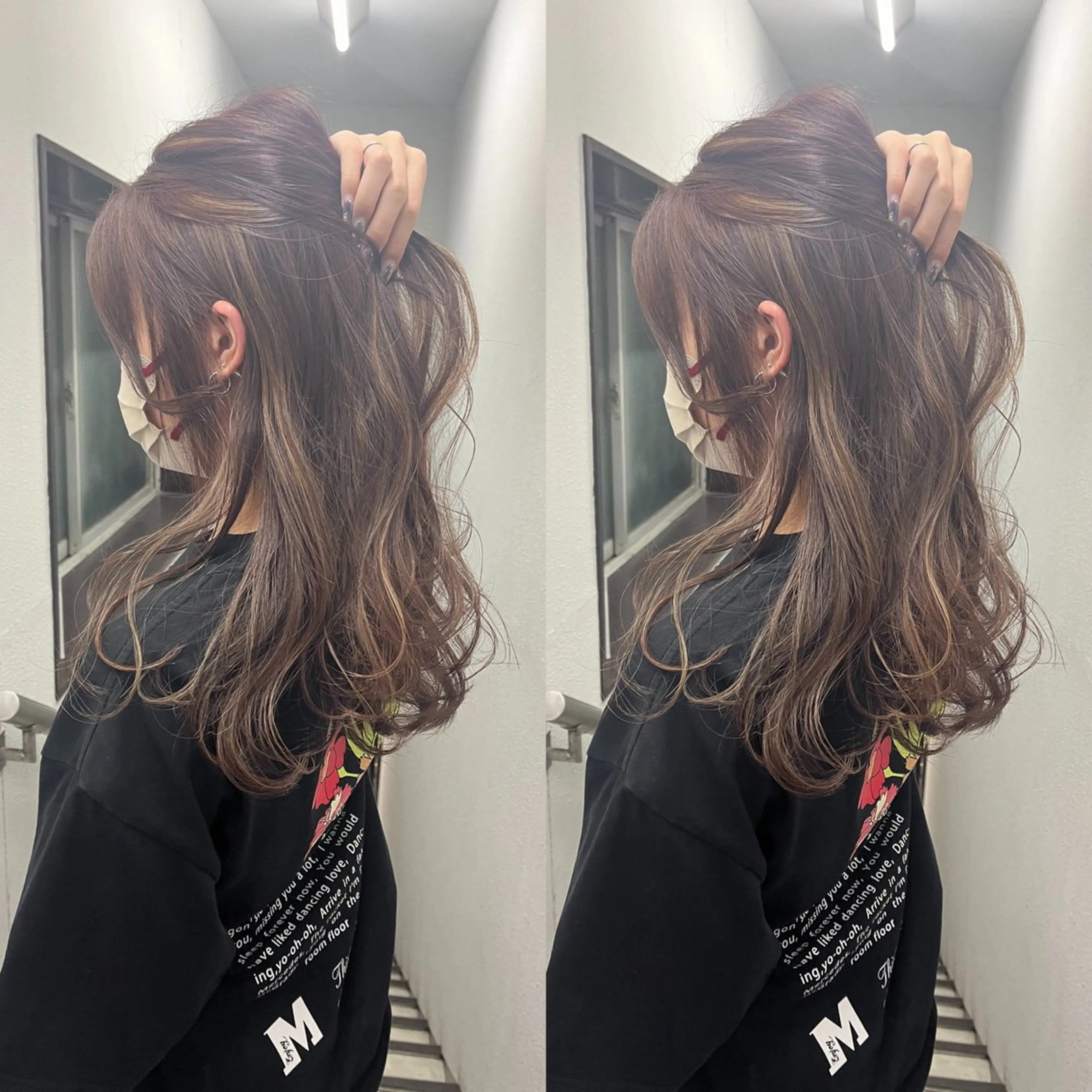 ロング 💗レイヤーショート ボブ艶髪/竜也💗のヘアスタイル