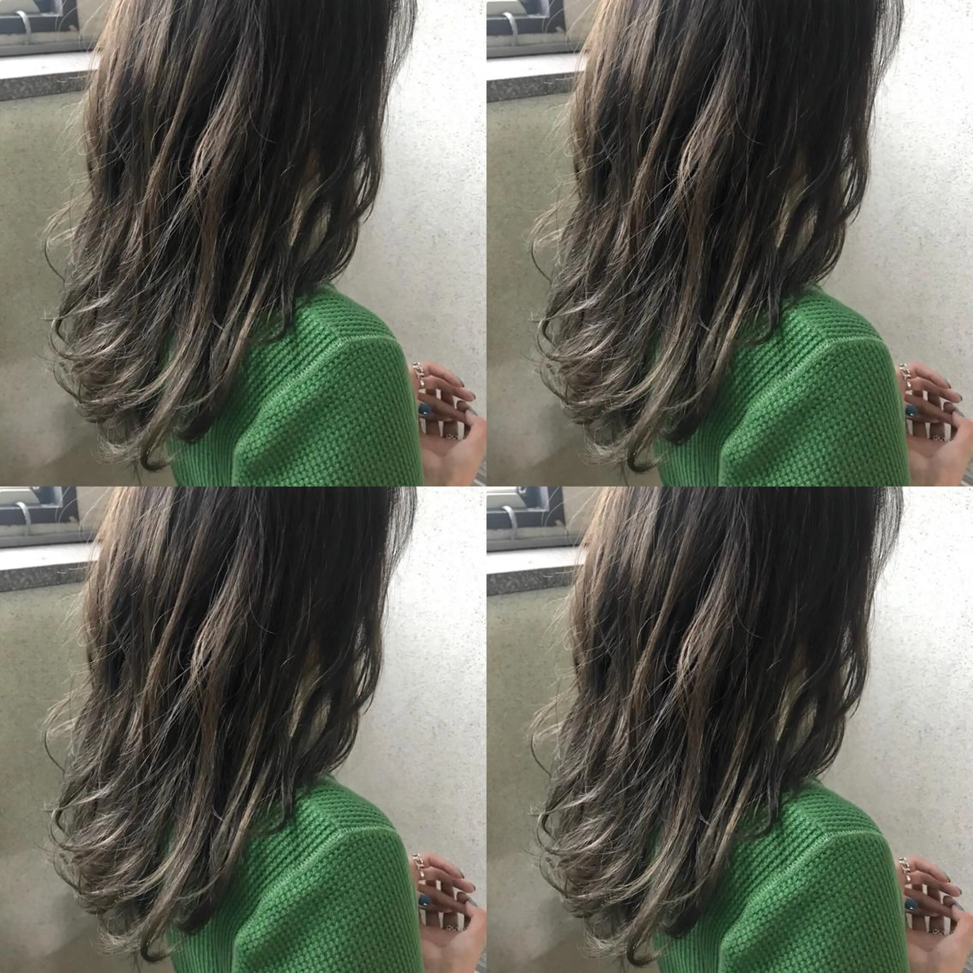 セミロング カラー SALOWIN所属・小栗 麻衣のヘアスタイル