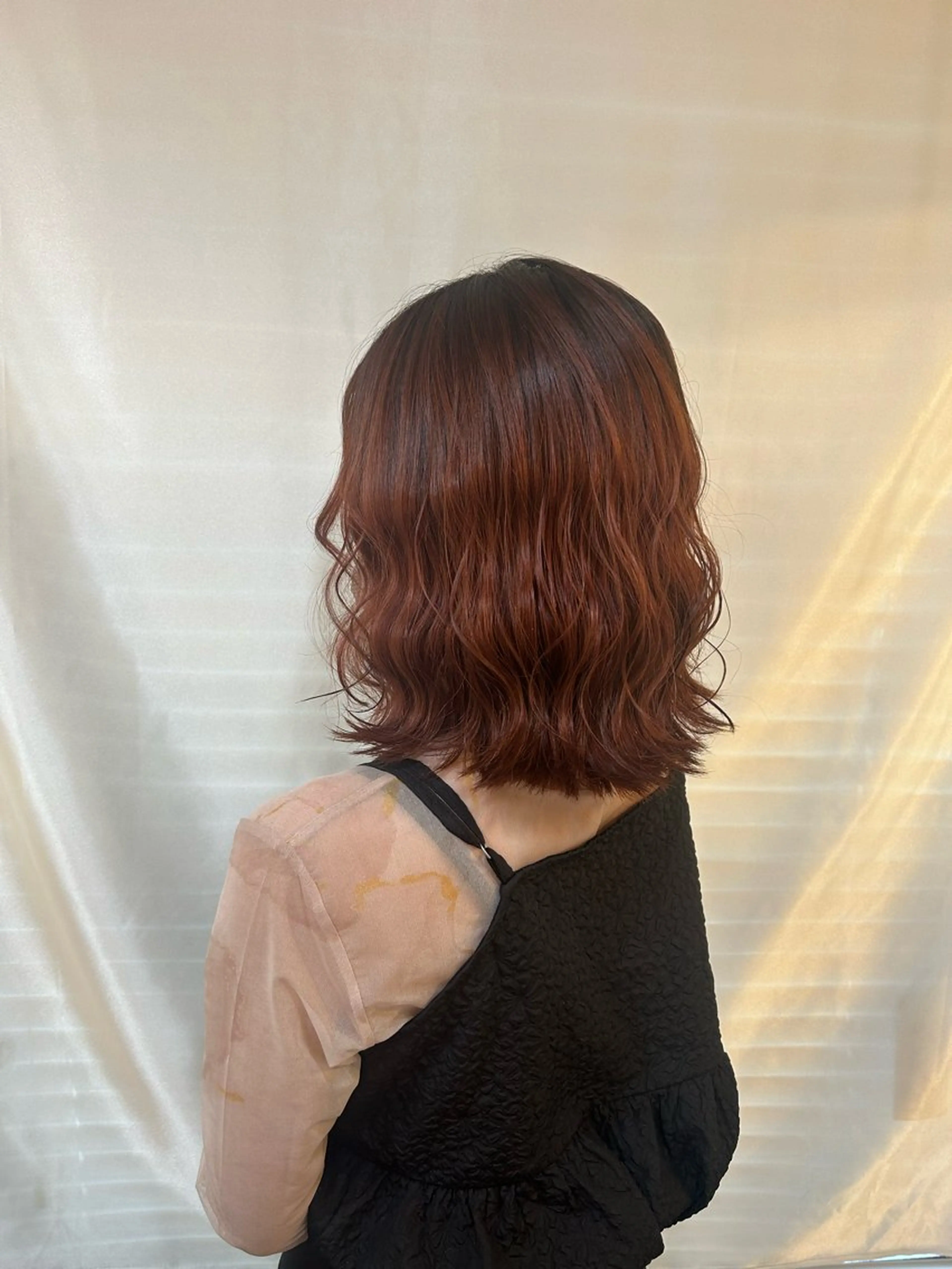 ミディアム カット ヘアカラー トリートメント Reir_吉祥寺 バンレイカのヘアスタイル