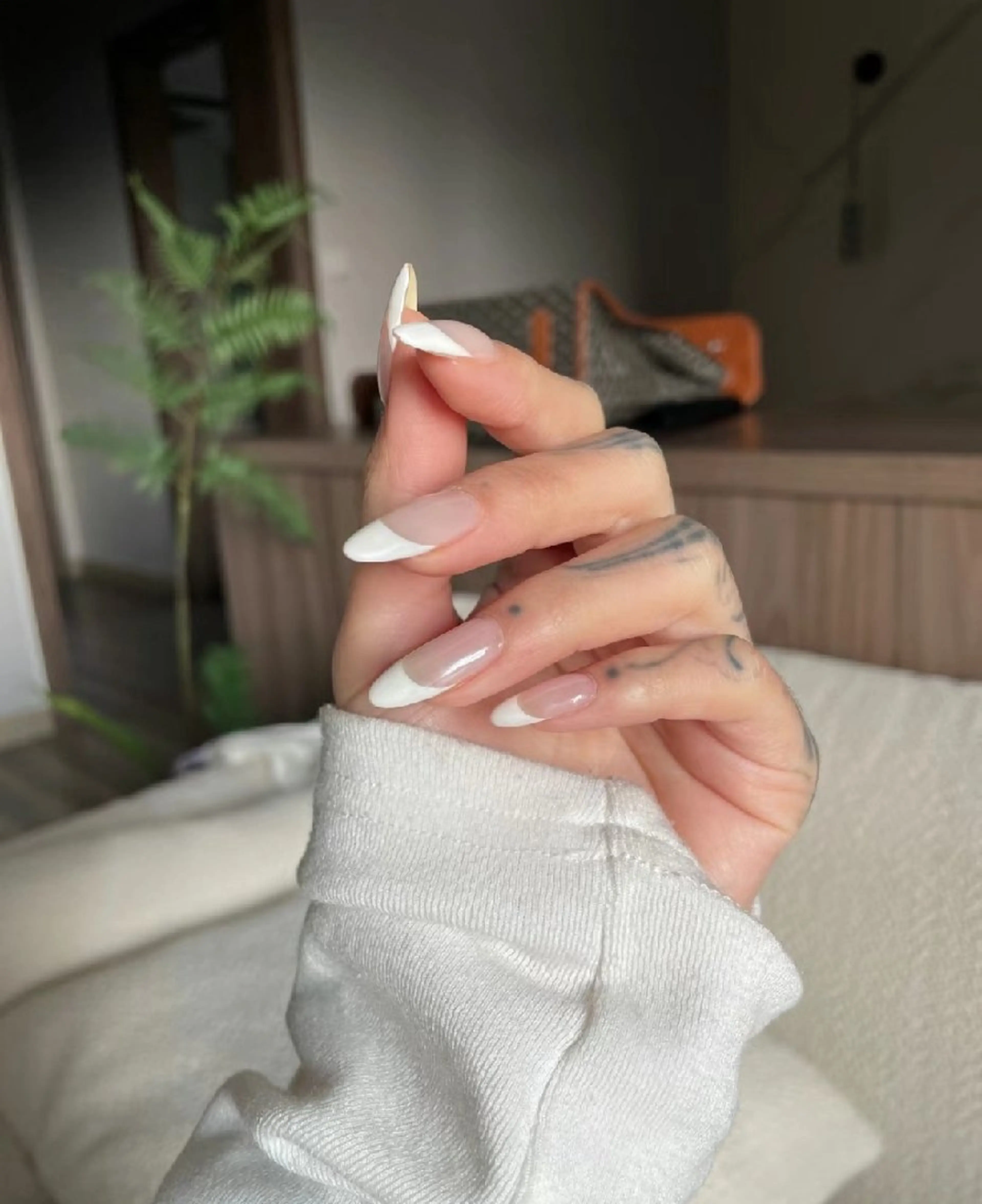 フレンチネイルの写真