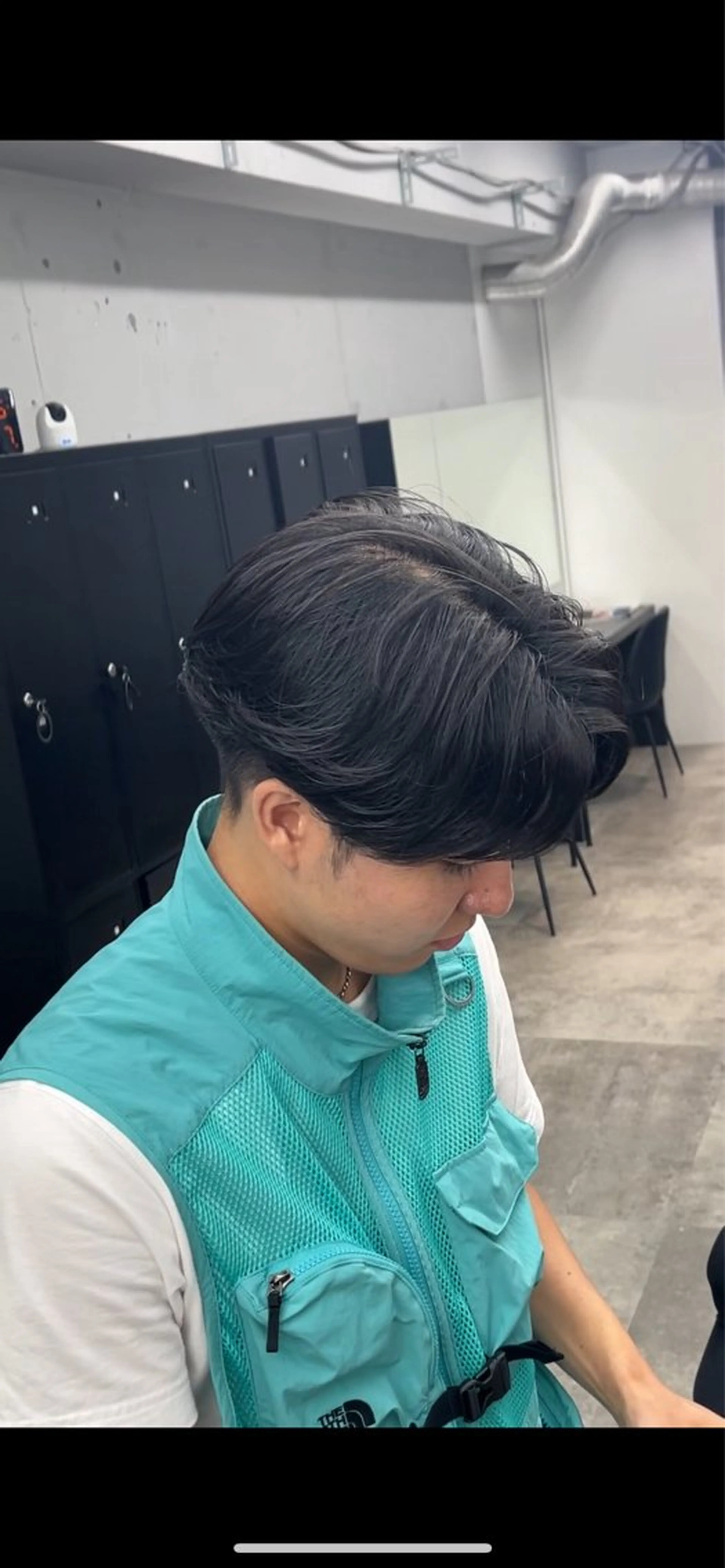 パーマ メンズ カット パーマ ØVARL　Jingumae所属・原宿/メンズパーマ/ 山﨑星音のヘアスタイル