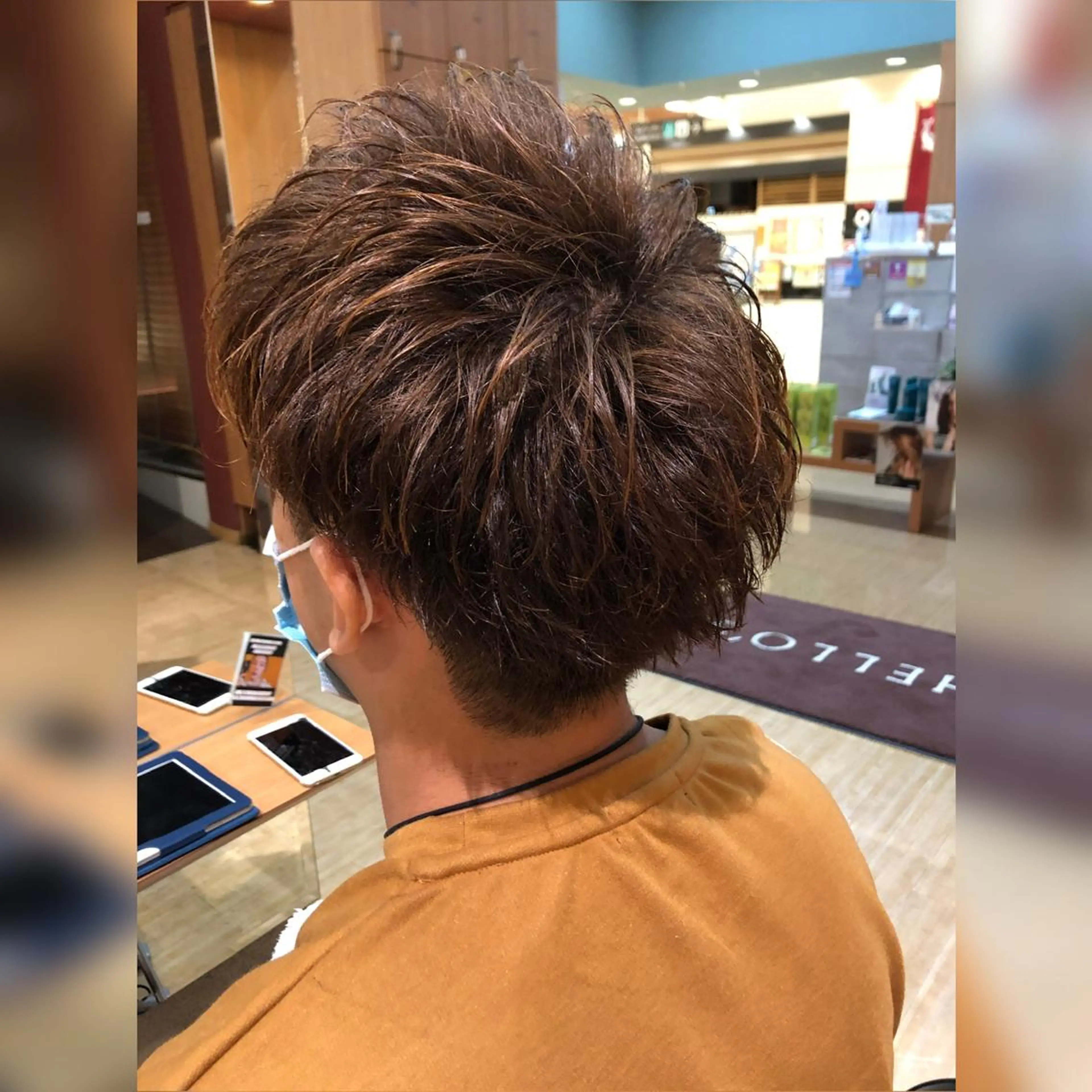 ショート メンズ アップバング マッシュ ショートヘア i.+sapporo所属・ショート/レイヤー /札幌/小山内のヘアスタイル