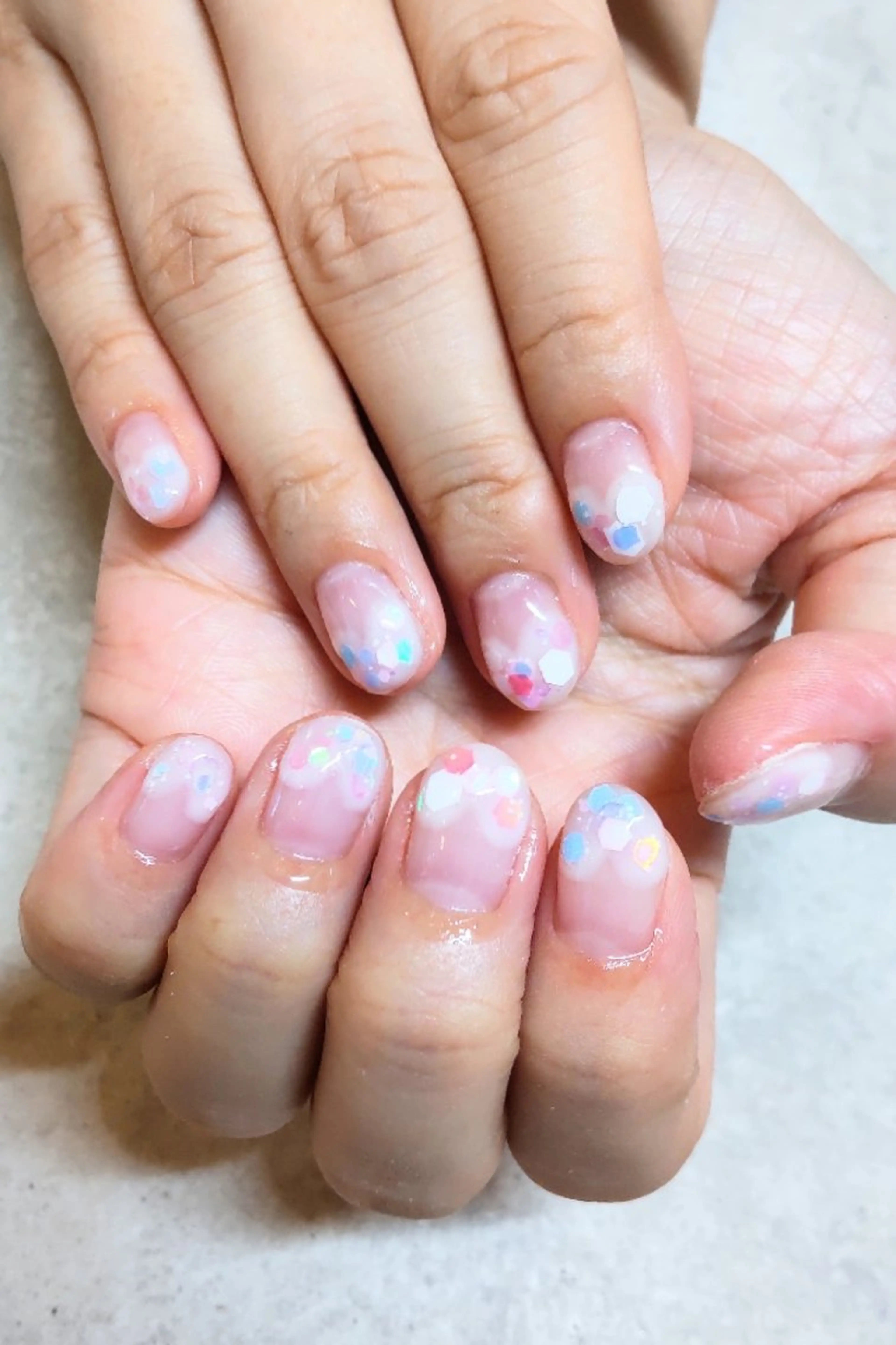 ネイル ニュアンスネイル CHOUETTE MIOのネイルデザイン