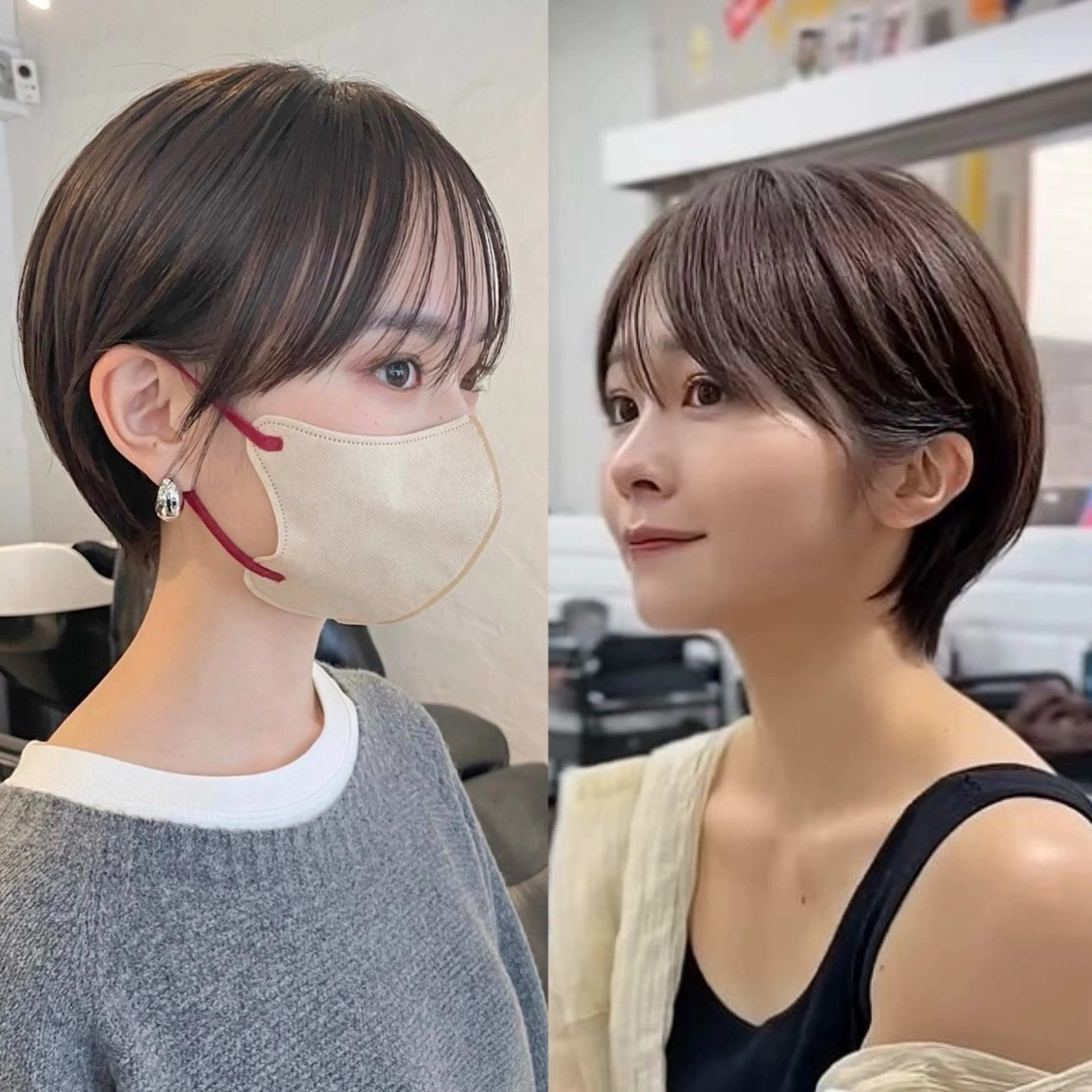 🌺似合わせレディースショートカットモデル🌺カット💇‍♀️＋トリートメント✨【補足説明お読み下さい】の写真