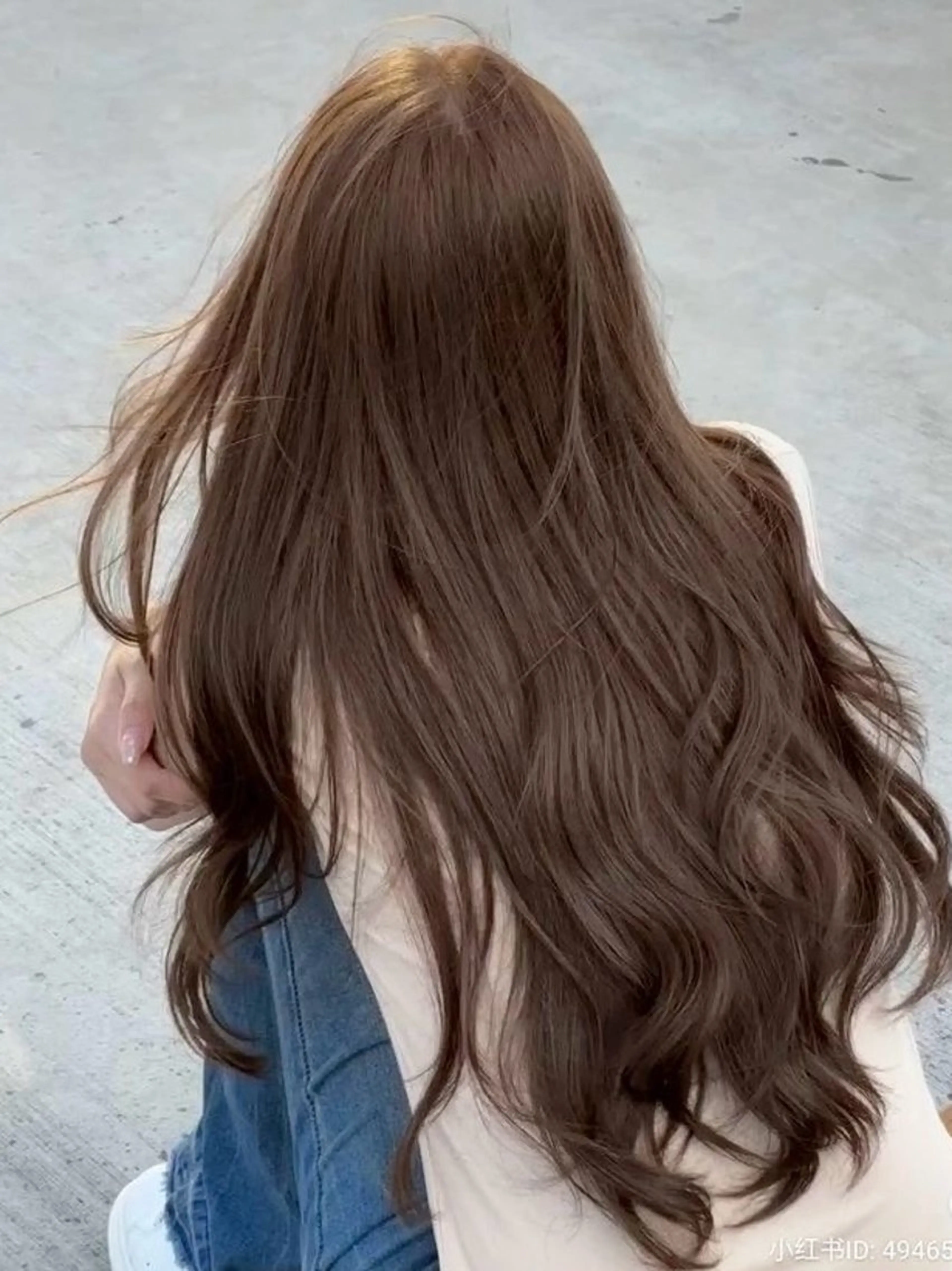 ロング カラー ベージュカラー ブラウンカラー ブラウンベージュ カット ヘアカラー トリートメント 透明感カラー🫧/ 髪質お悩み改善/みゆのヘアスタイル