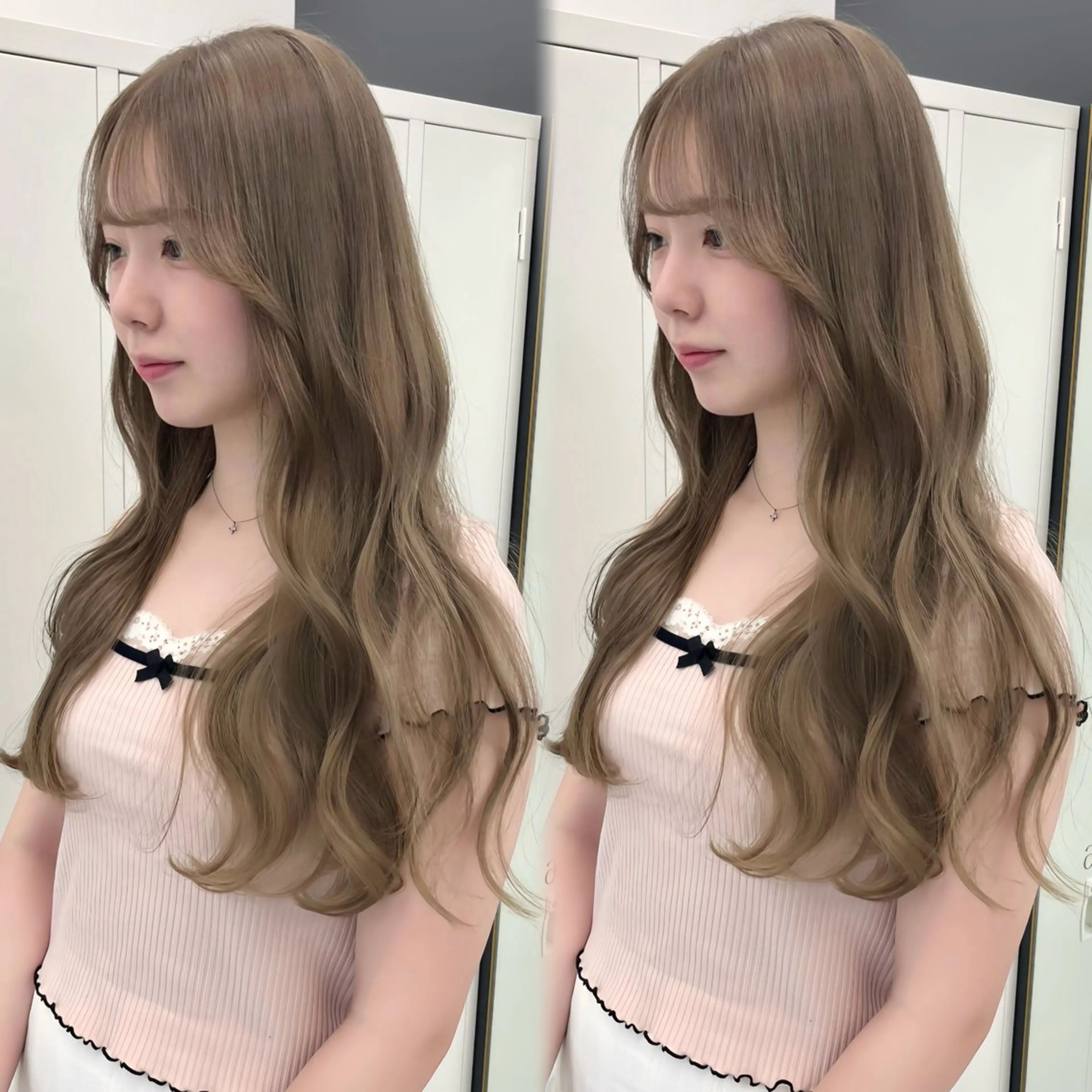 【短時間ヘアセット🎀✨】前髪カット+巻き下ろしヘアセットの写真