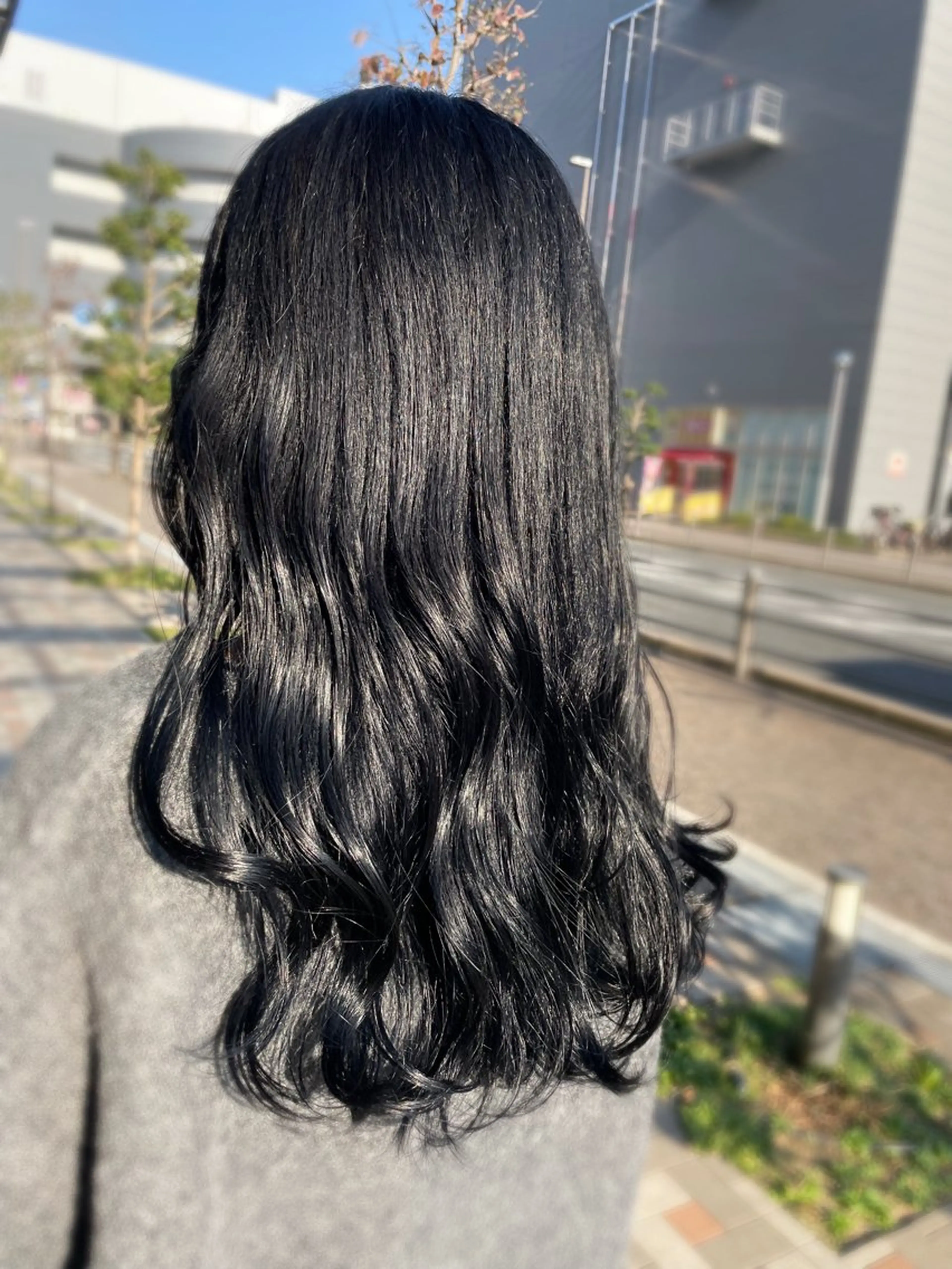 【落とせる黒染め】フェイクブラックカラーの写真