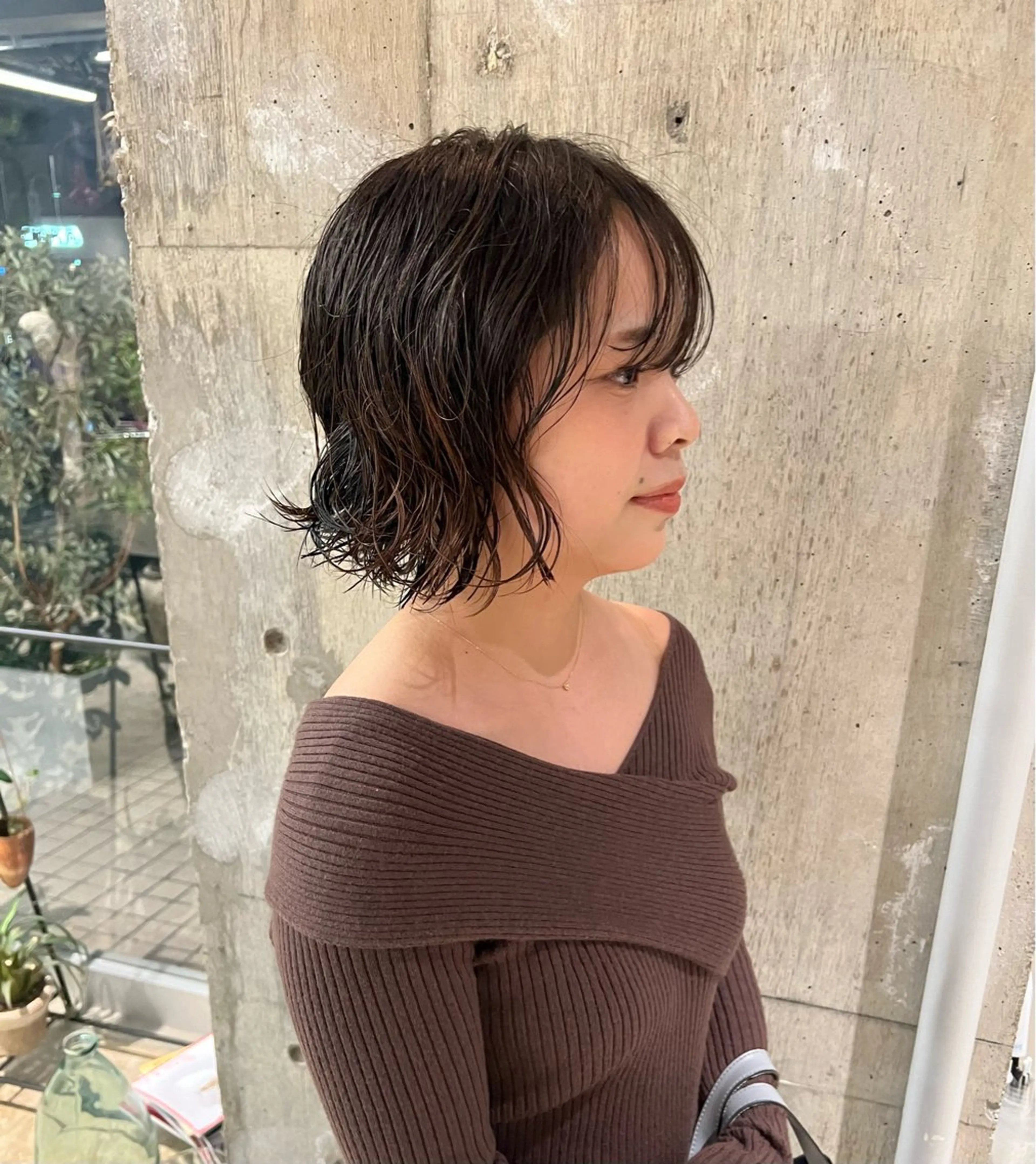 ショート パーマ piilo. かわい  なつみのヘアスタイル