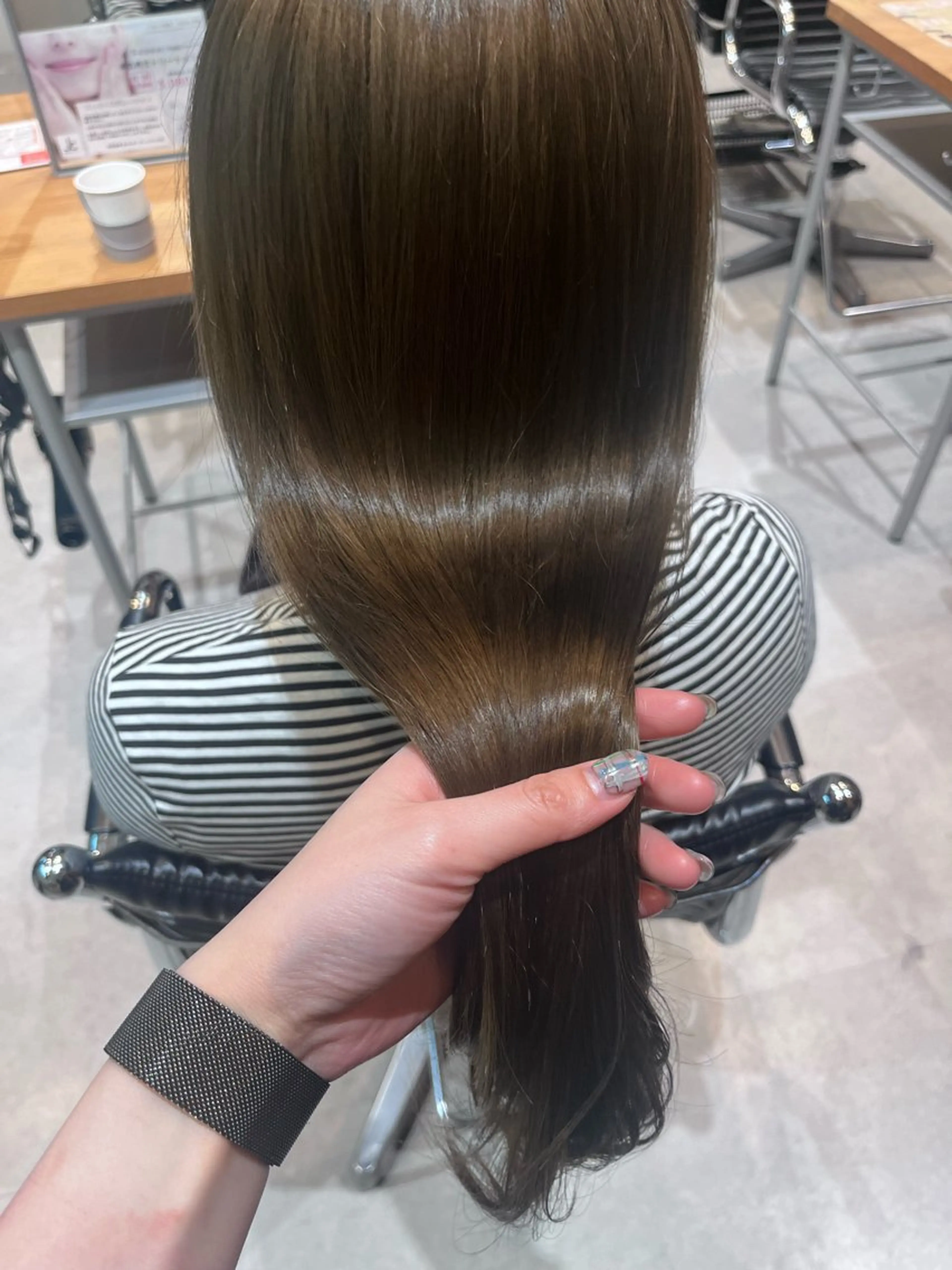 【⭐️ご新規様限定🌟】 Cut+艶髪カラー+髪質改善AMASIA TR￥2,1500→￥9,900の写真