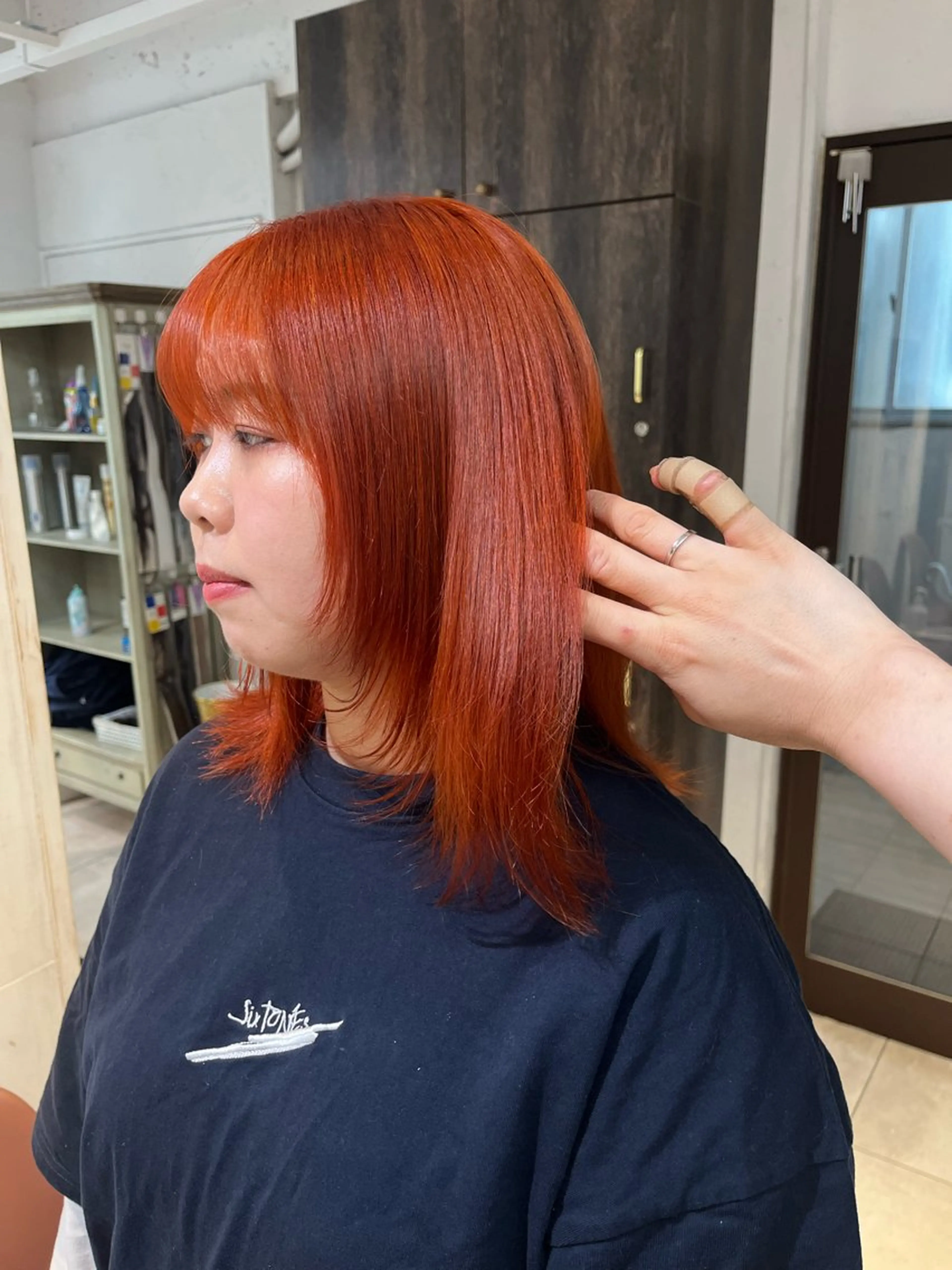 ミディアム カラー ❤️ブリーチ暖色カ ラー❤️NAOのヘアスタイル
